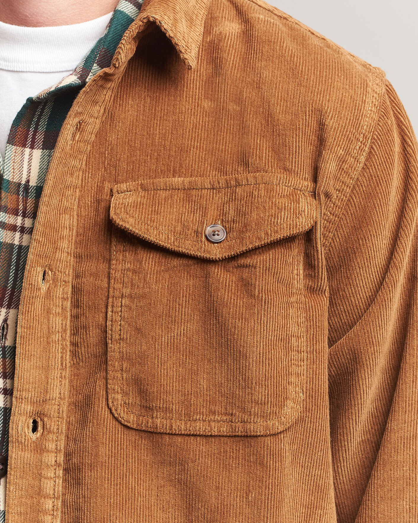 Heren | Overhemden | Patagonia | Corduroy Shirt Deer Brown