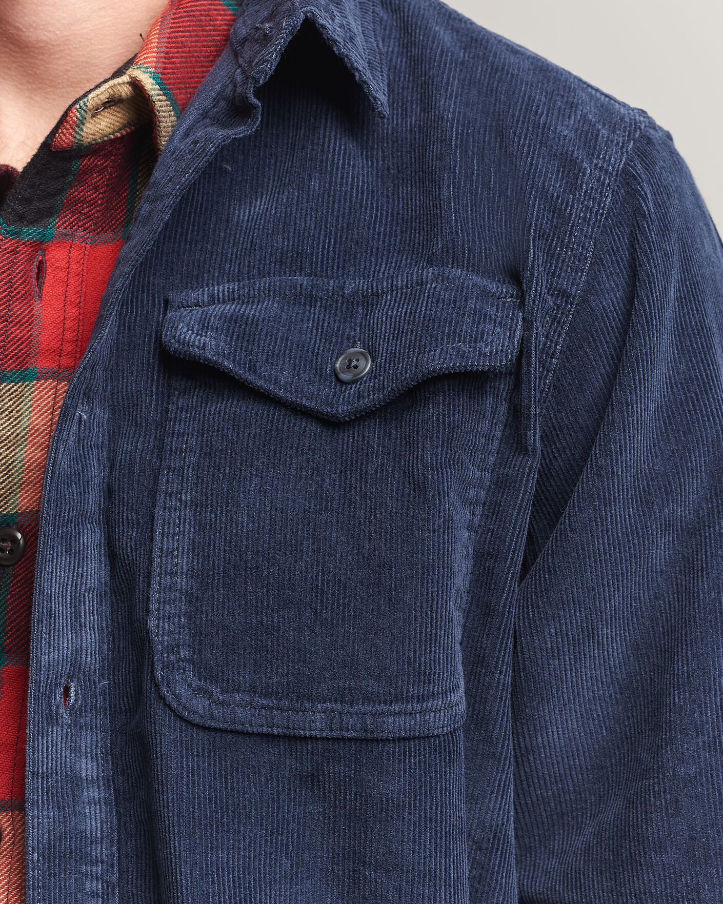 Heren | Overhemden | Patagonia | Corduroy Shirt New Navy