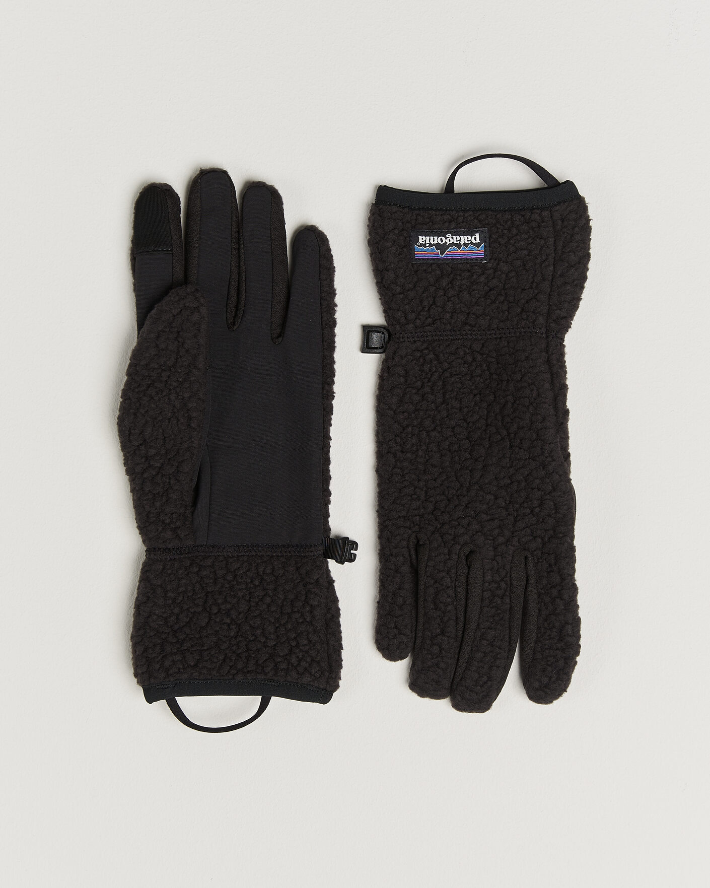 Heren | Handschoenen | Patagonia | Retro Pile Gloves Black