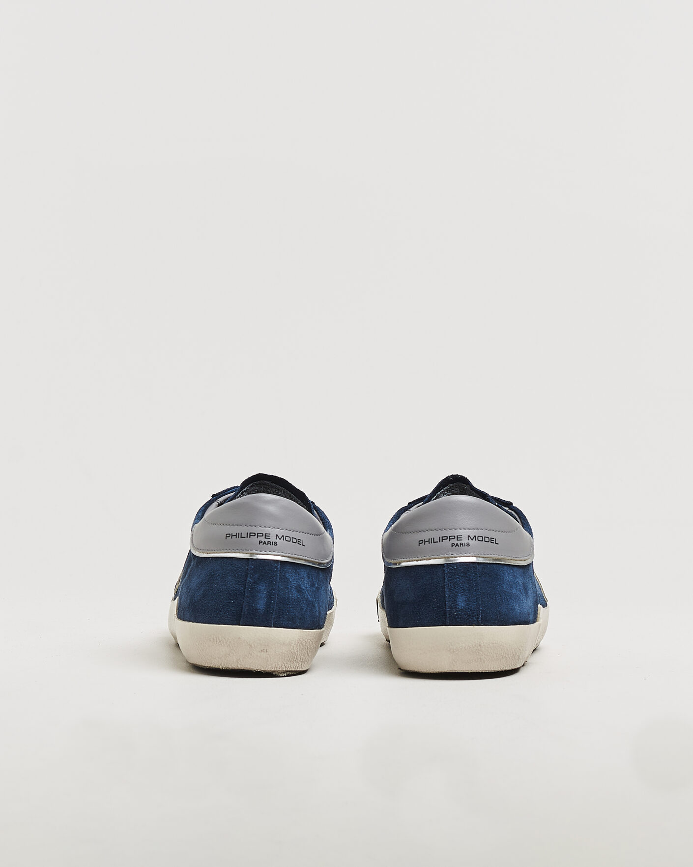 Heren | Sneakers | Philippe Model | PRSX Low Top Suede Sneaker Blue/Grey