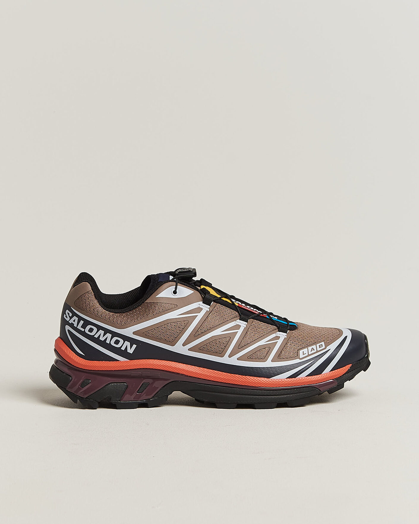 Heren | Trail sneakers | Salomon | XT-6 Sneakers Walnut/Maritime Blue