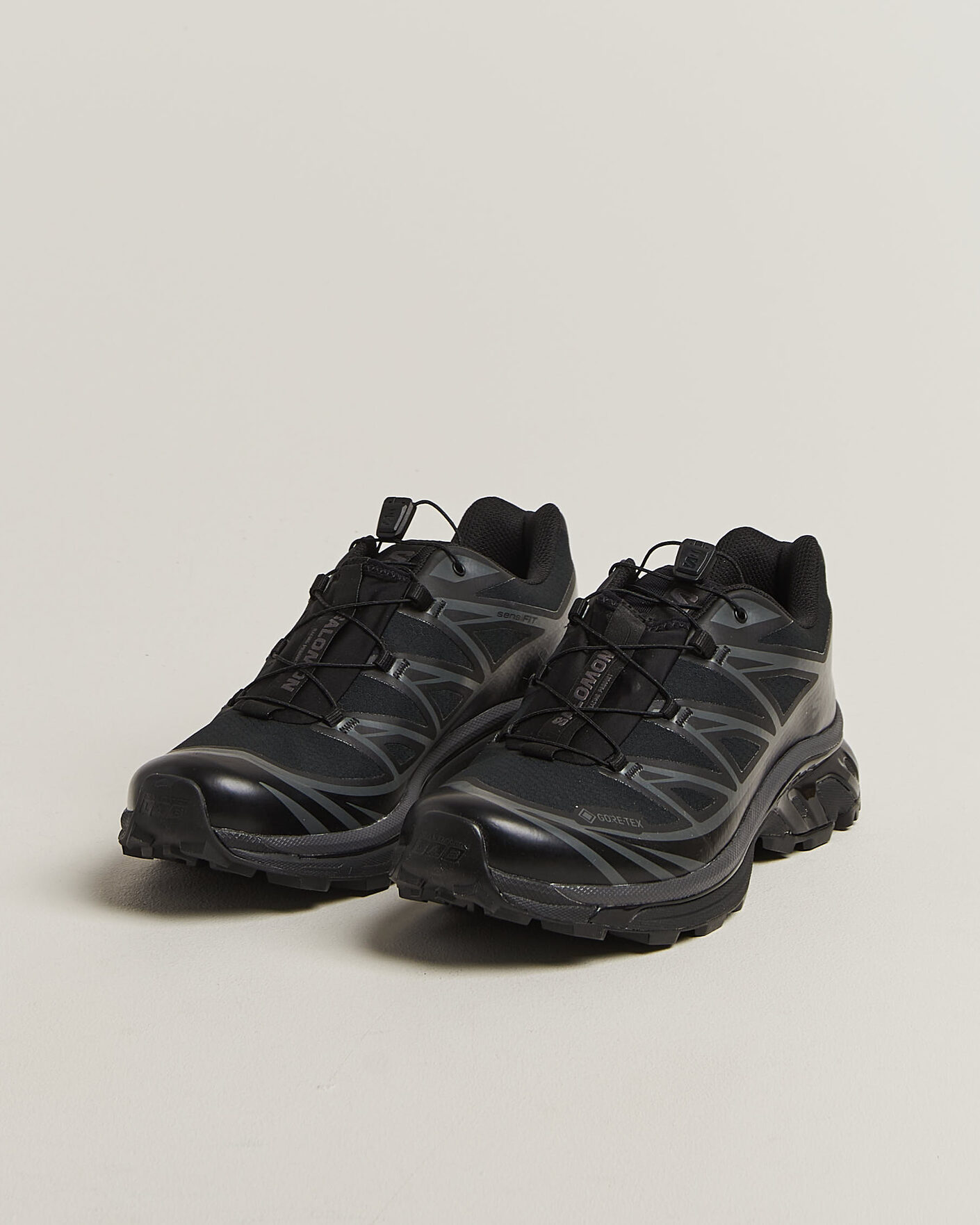 Heren | Trail sneakers | Salomon | XT-6 GTX Sneakers Black/Asphalt