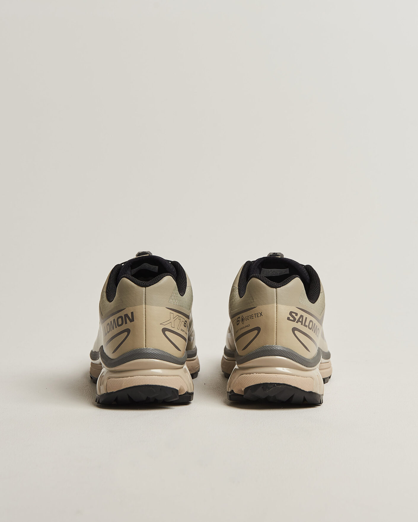 Heren | Trail sneakers | Salomon | XT-6 GTX Sneakers White Pepper/Silver Sage
