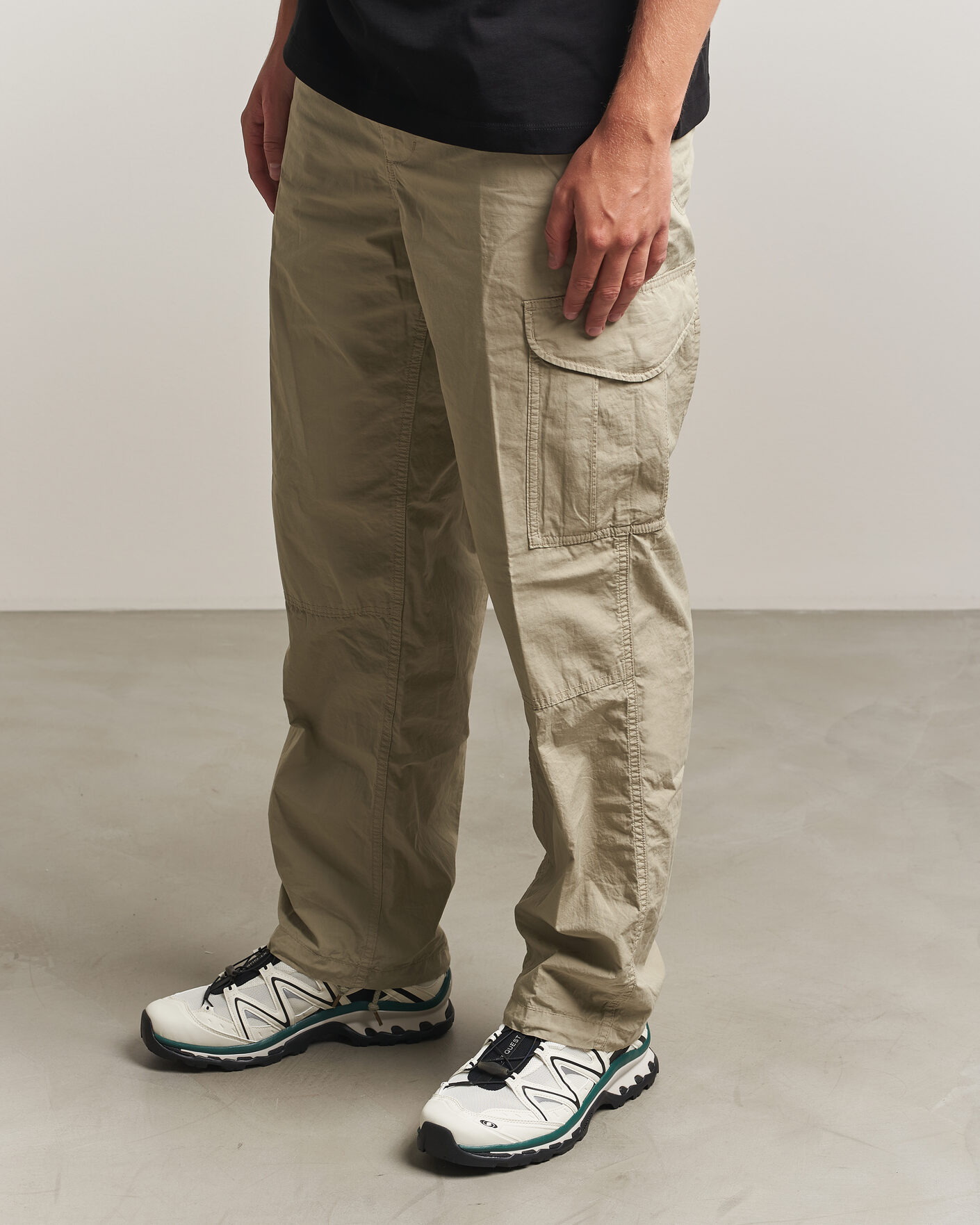 Heren | Trail sneakers | Salomon | XT-Quest Sneakers Vanilla Ice/Black
