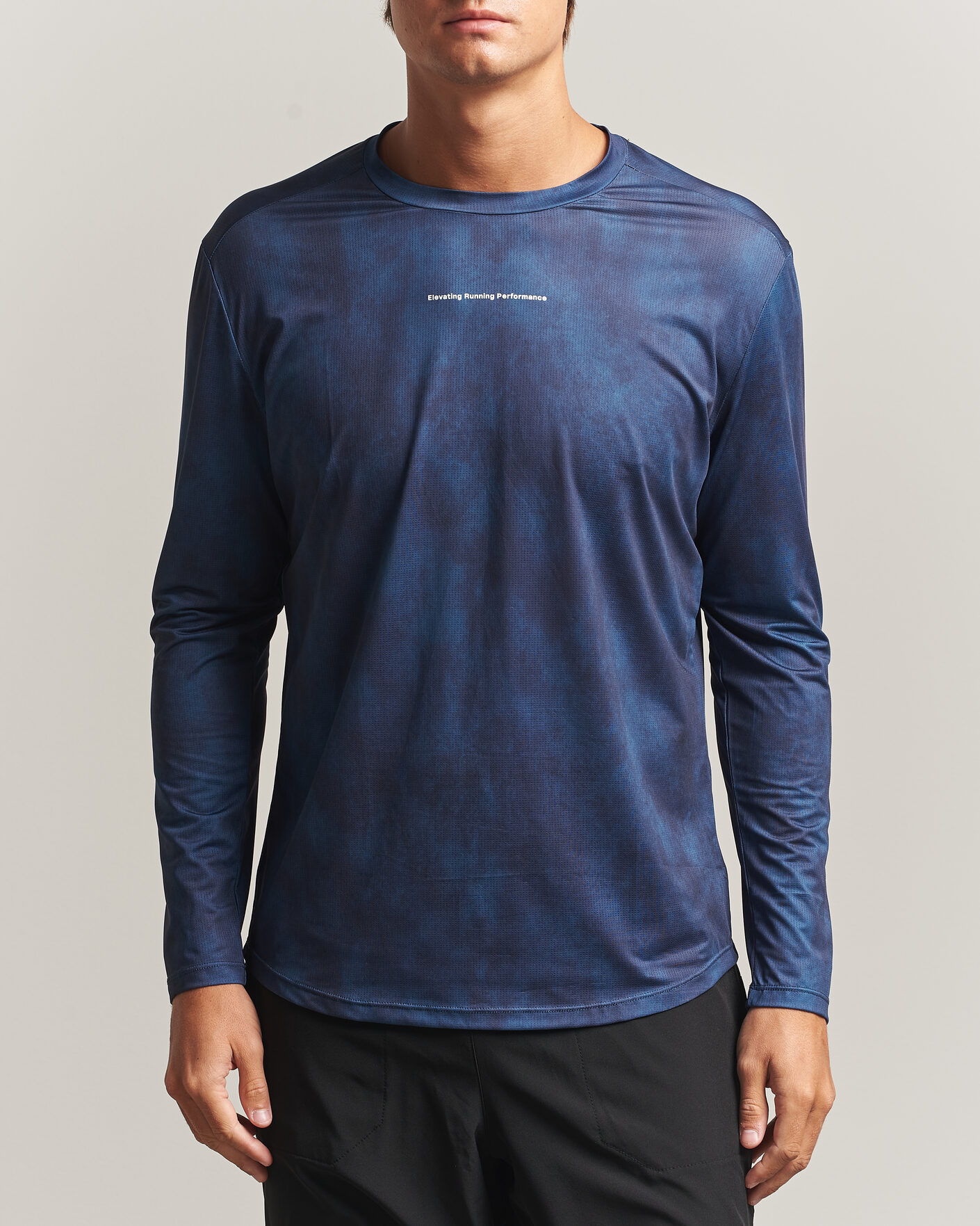 Heren | T-shirts | DOXA | Rerun Long Sleeve T-Shirt Indigo