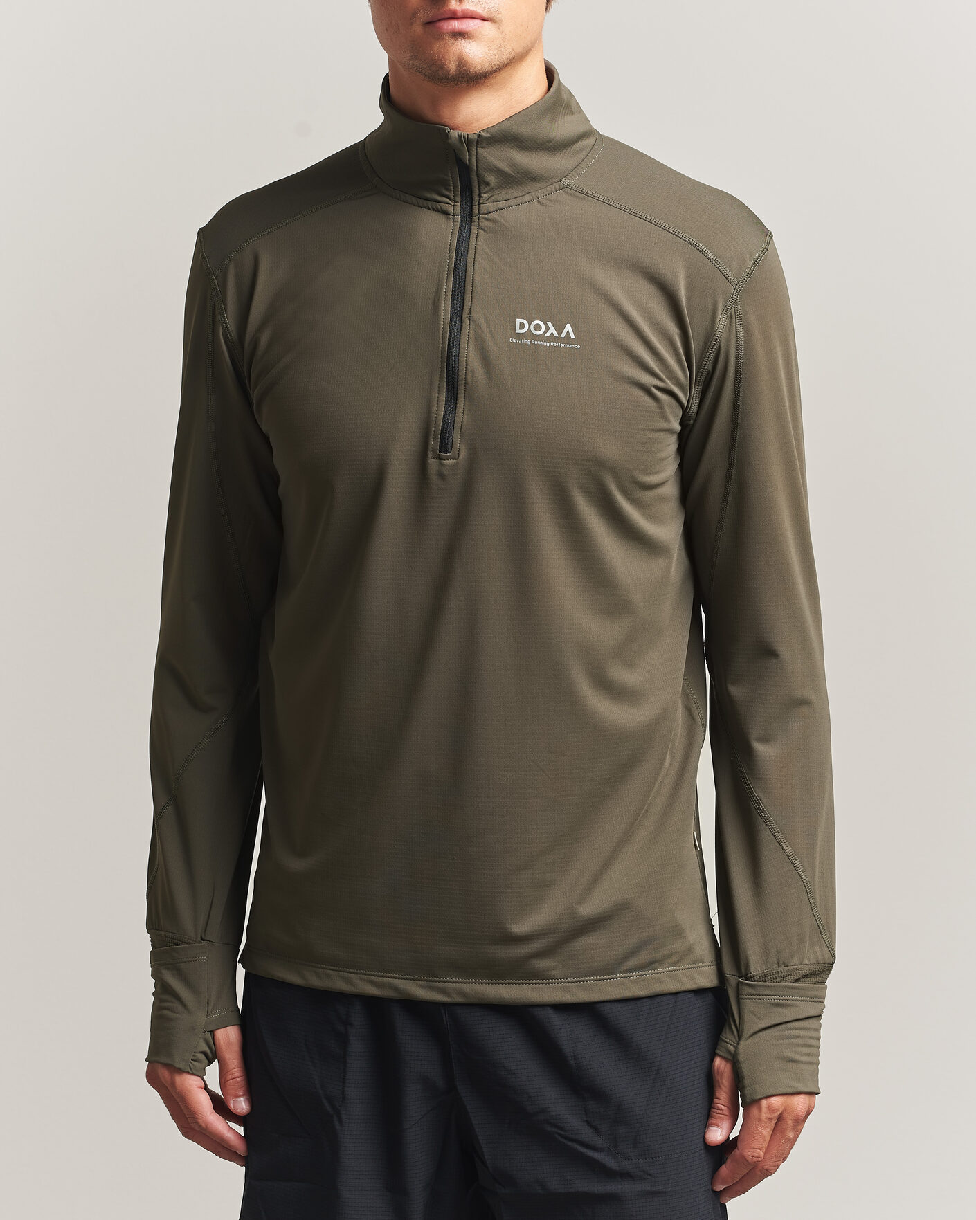 Heren | Truien | DOXA | Thermal Half Zip Terra