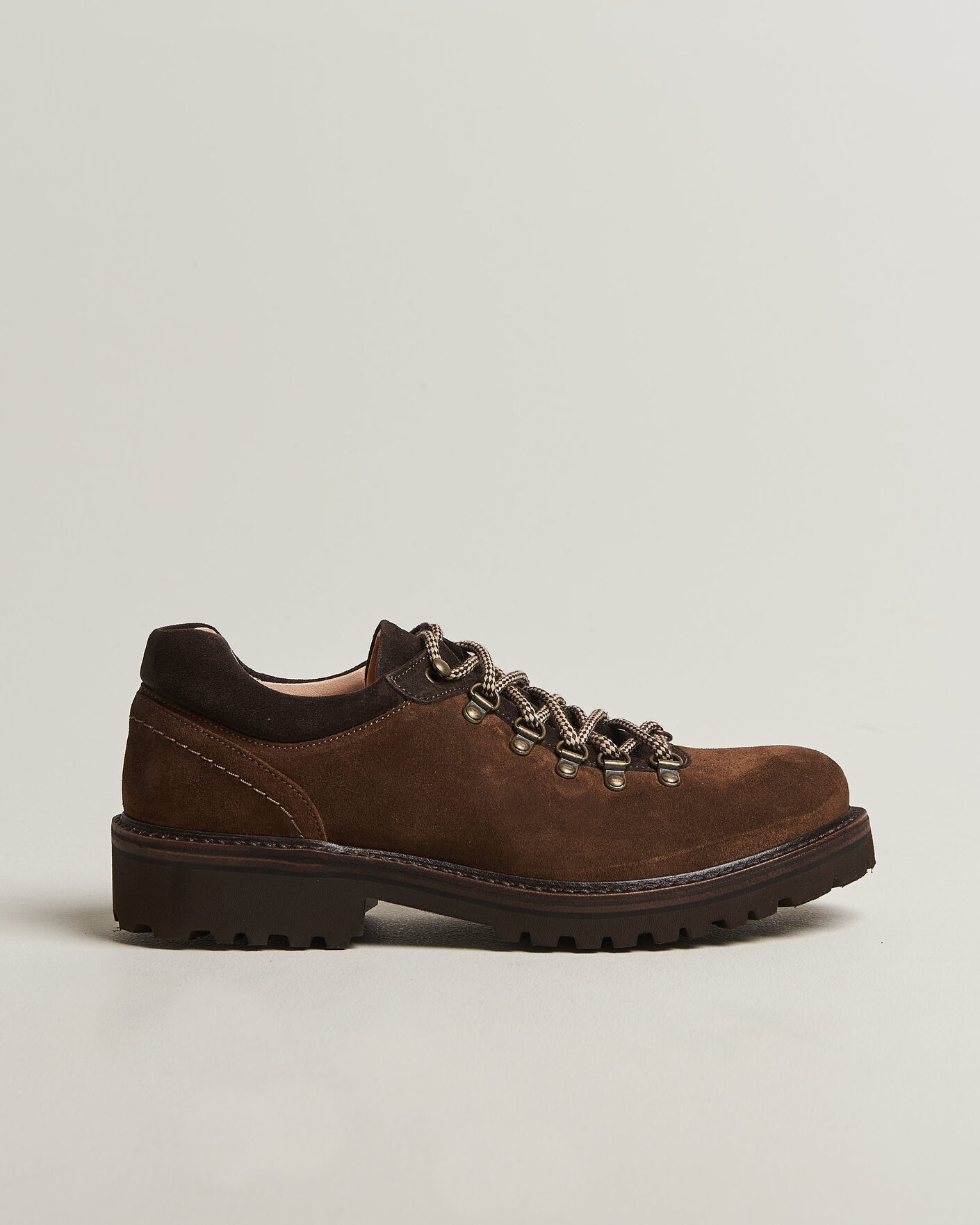 Heren | Laarzen | Astorflex | Forflex Low Mountain Shoe Dark Khaki Suede