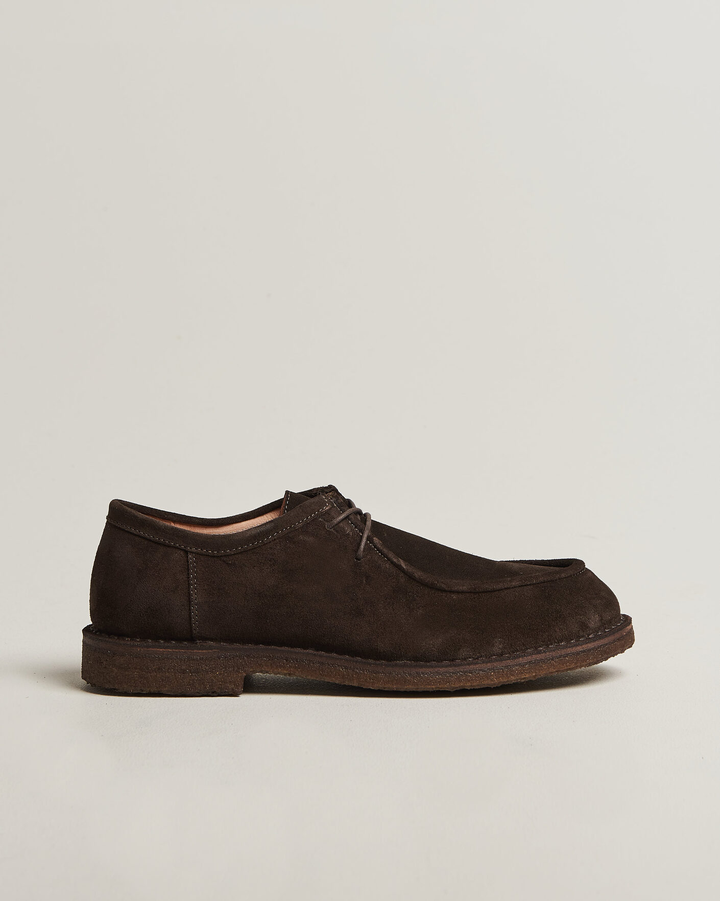 Heren | Derby schoenen | Astorflex | Artflex Moc Toe Dark Brown Suede