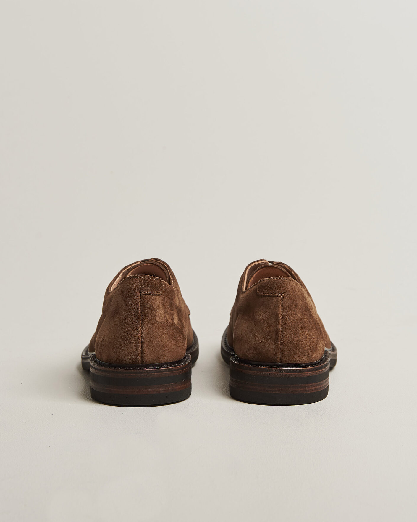 Heren | Derby schoenen | Astorflex | Carlflex Moc Toe Dark Khaki Suede