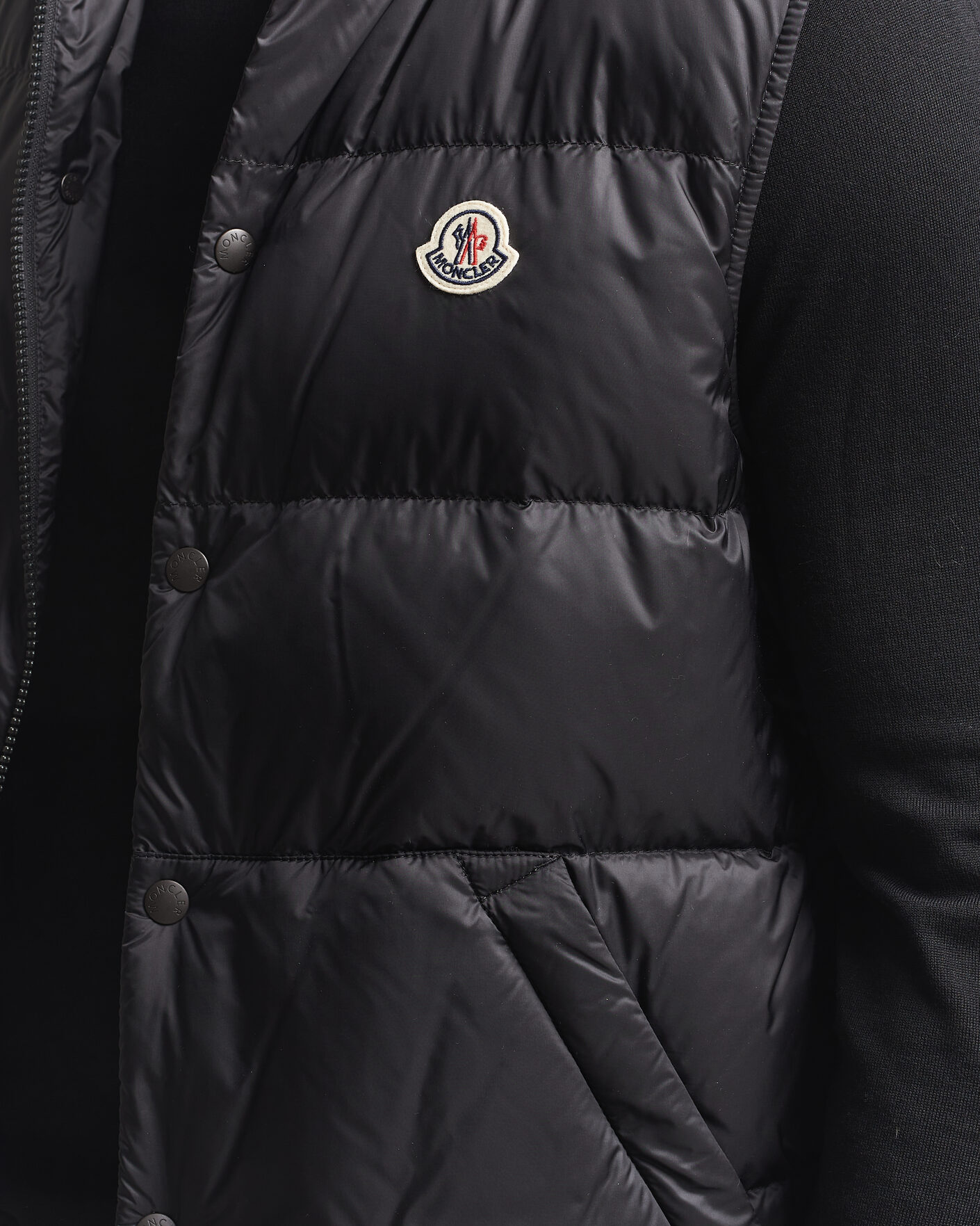 Heren | Gilets | Moncler | Tuquerouye Down Vest Black