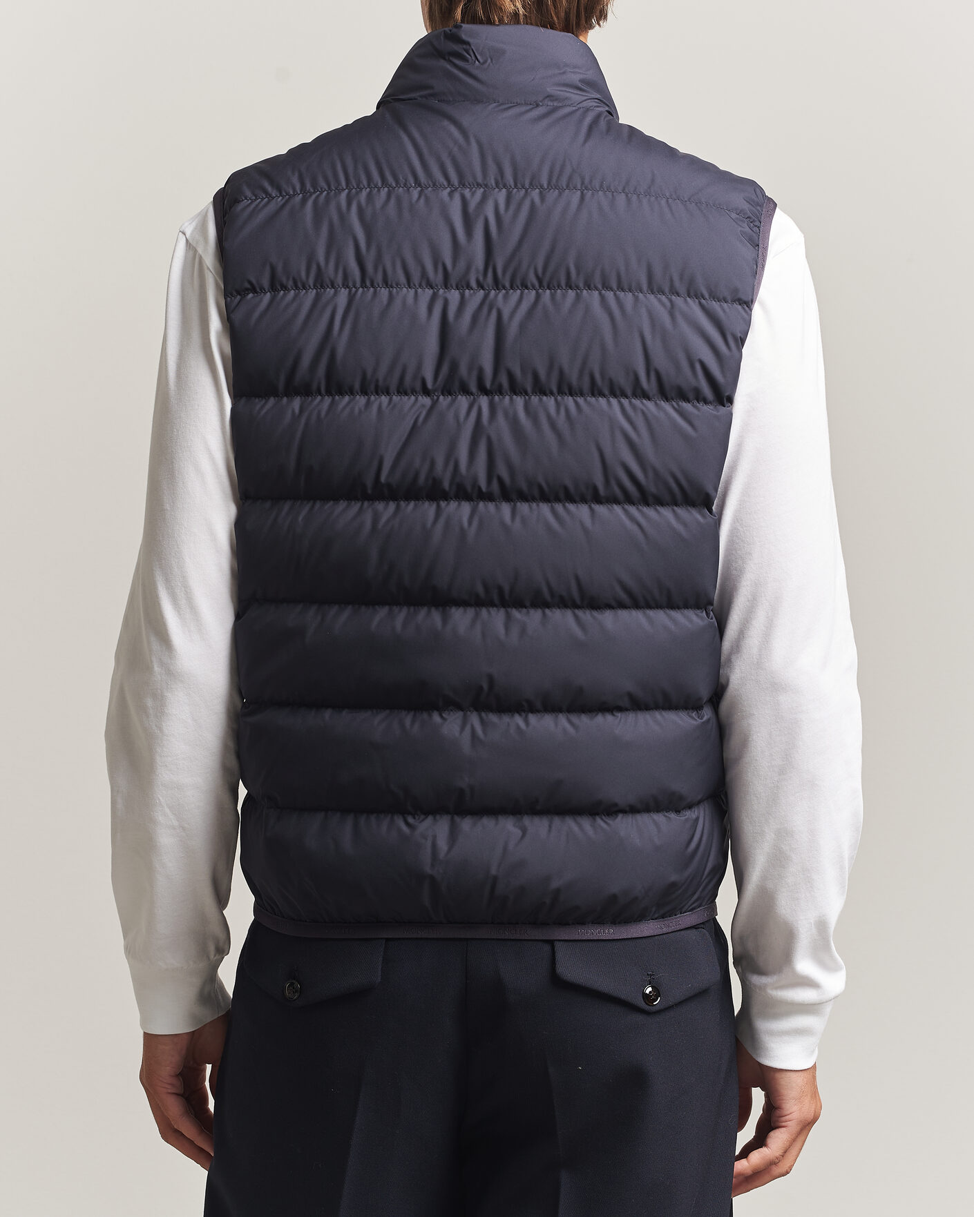 Heren | Gilets | Moncler | Contrin Down Vest Navy