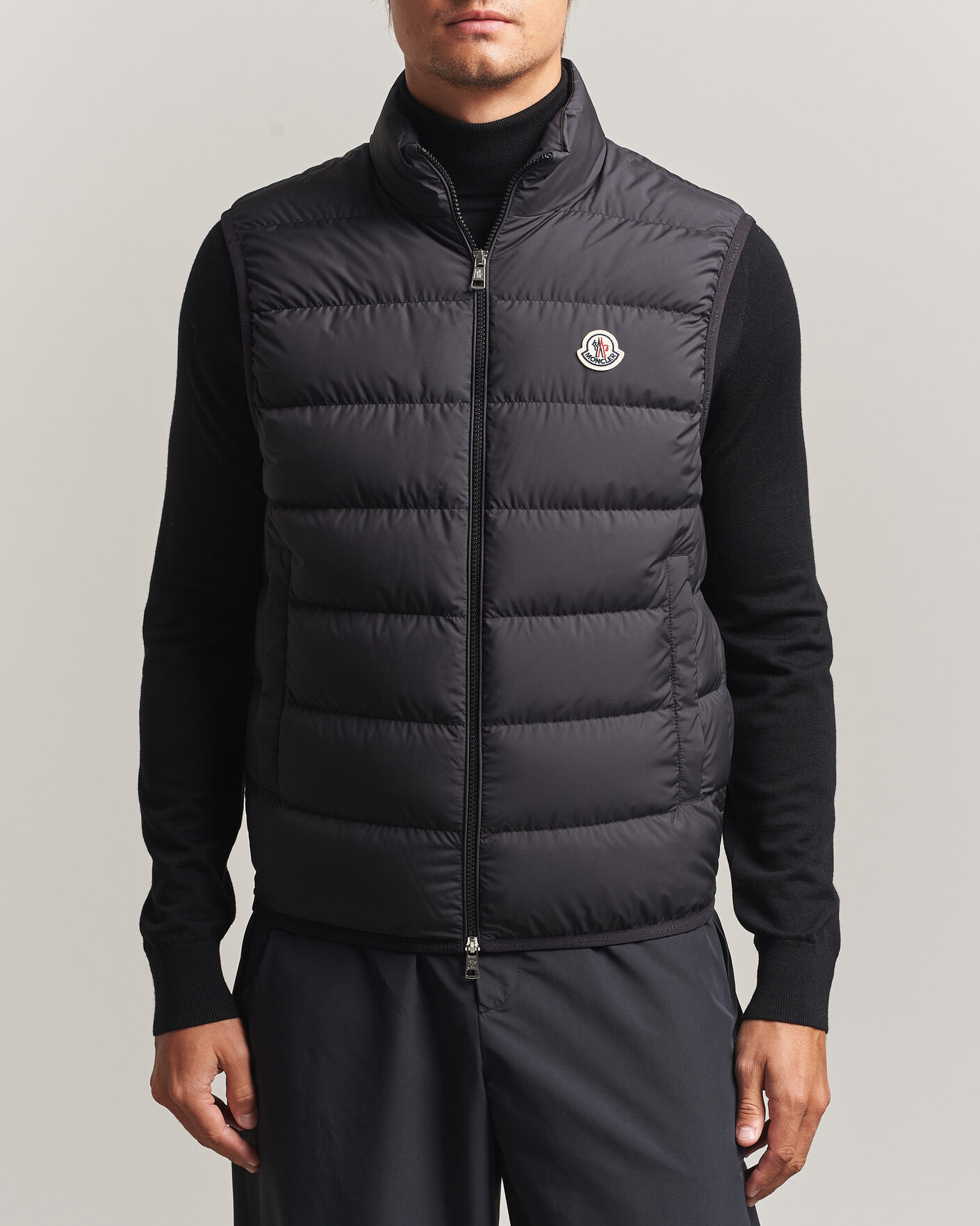 Heren | Gilets | Moncler | Contrin Down Vest Black