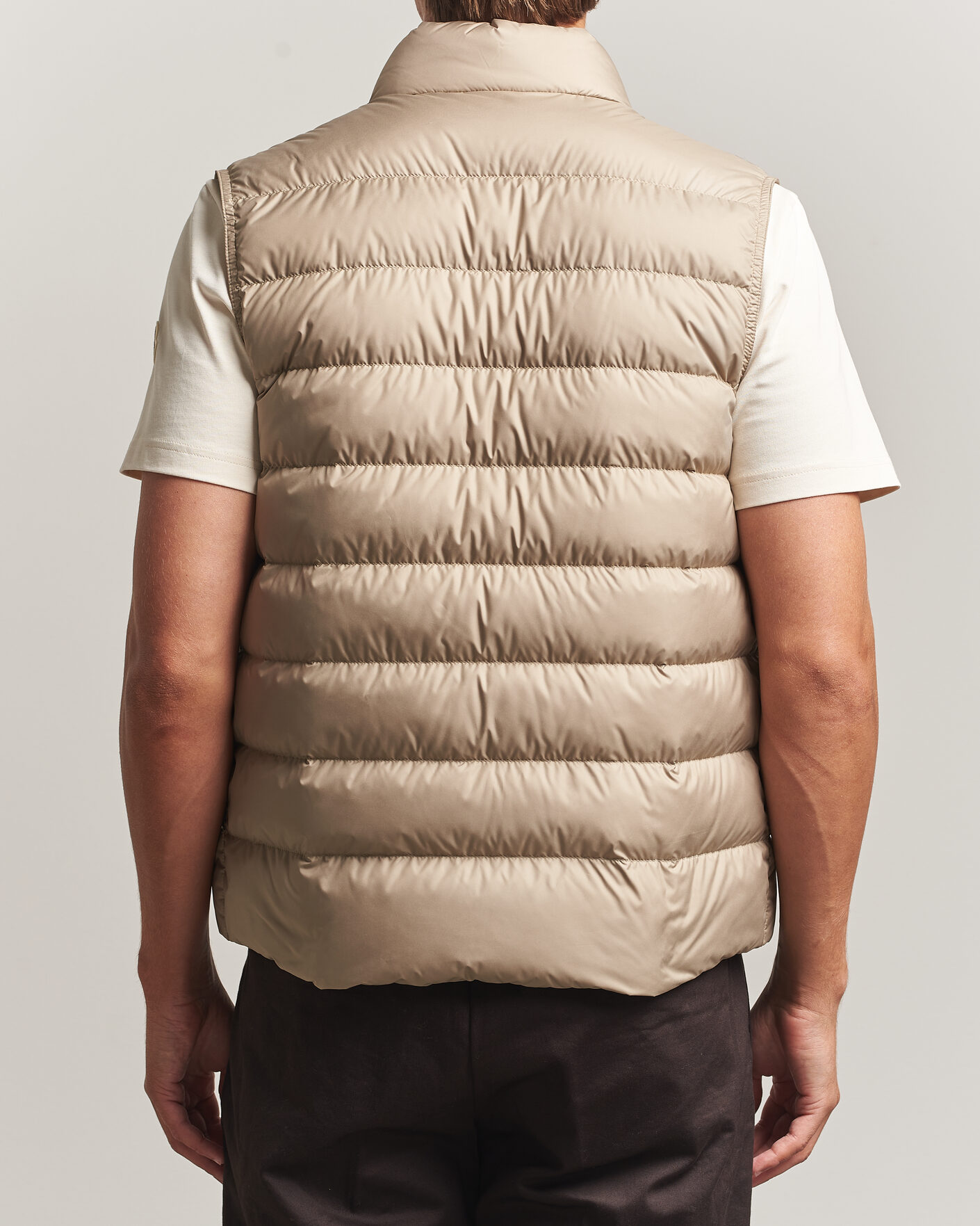 Heren | Gilets | Moncler | Treompan Down Vest Brown