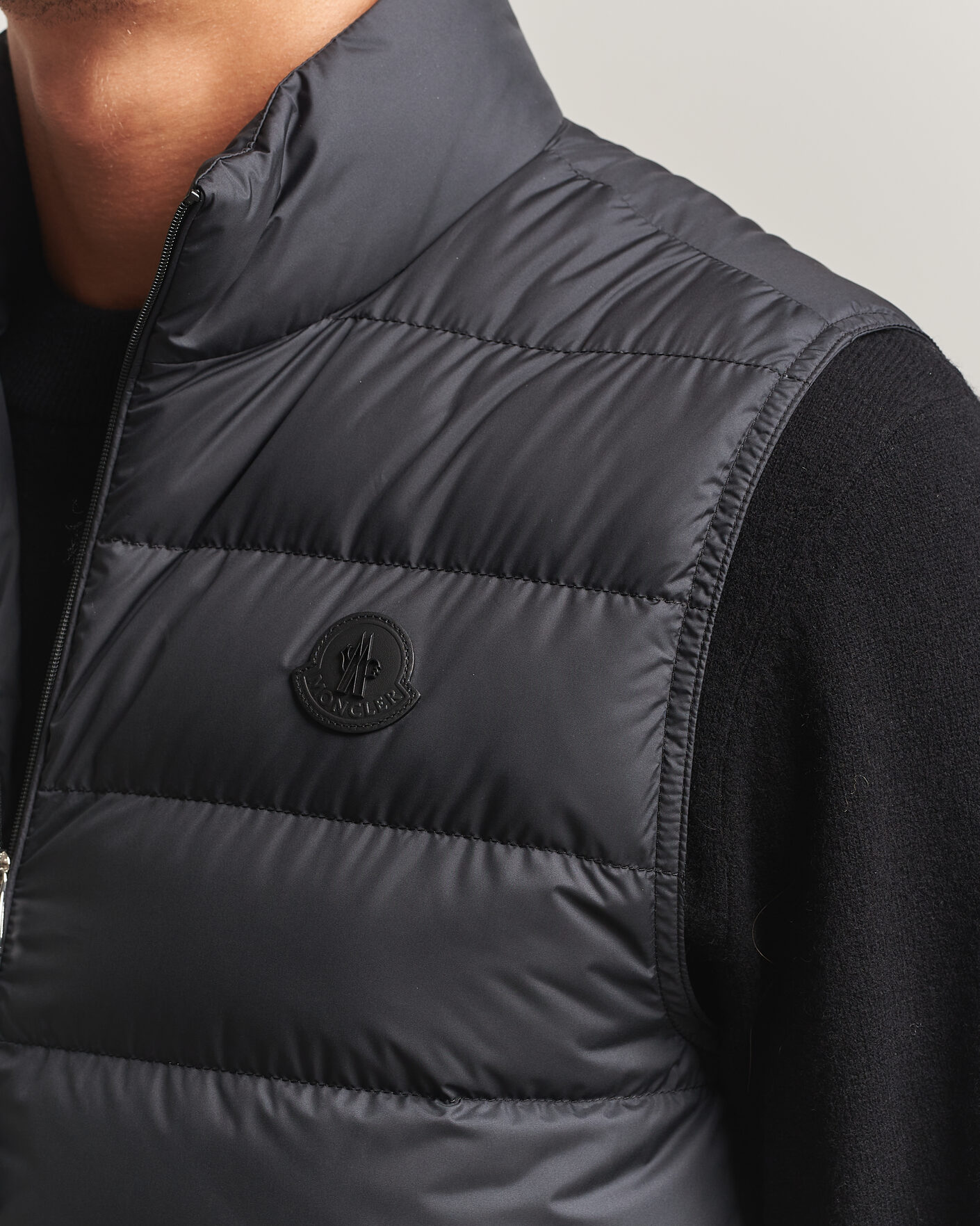 Heren | Gilets | Moncler | Treompan Down Vest Black