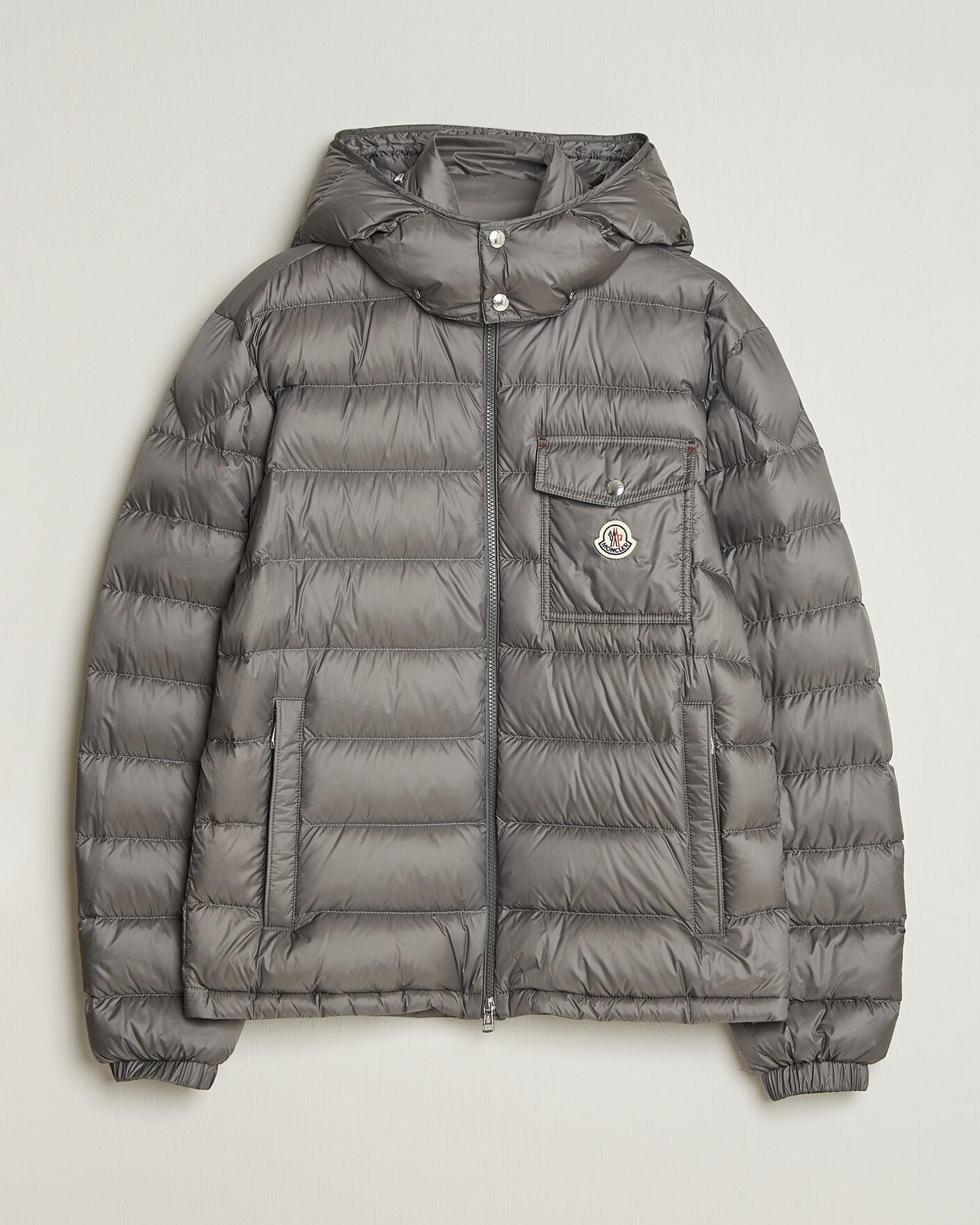 Heren | Jassen | Moncler | Verith Hooded Down Jacket Grey