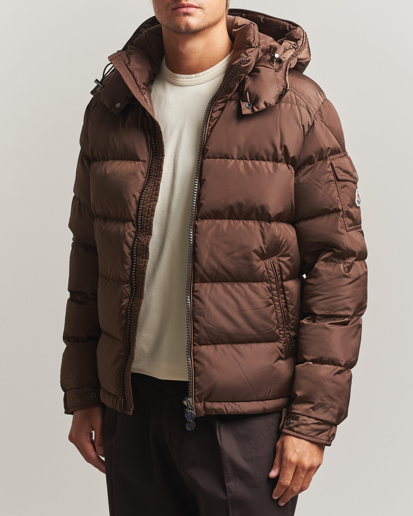 Heren | Jassen | Moncler | Maya Jacket Matte Brown