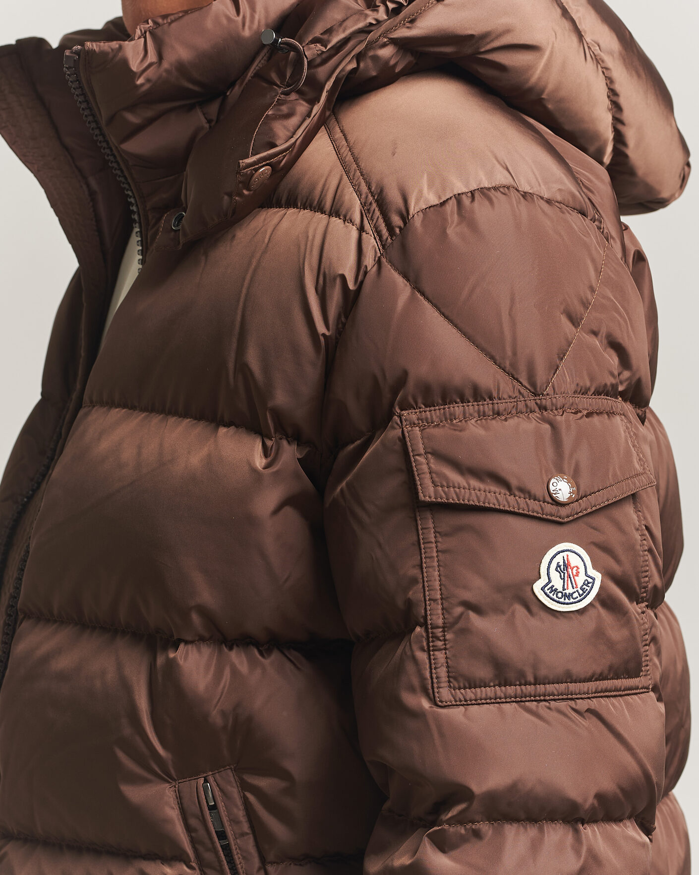 Heren | Jassen | Moncler | Maya Jacket Matte Brown