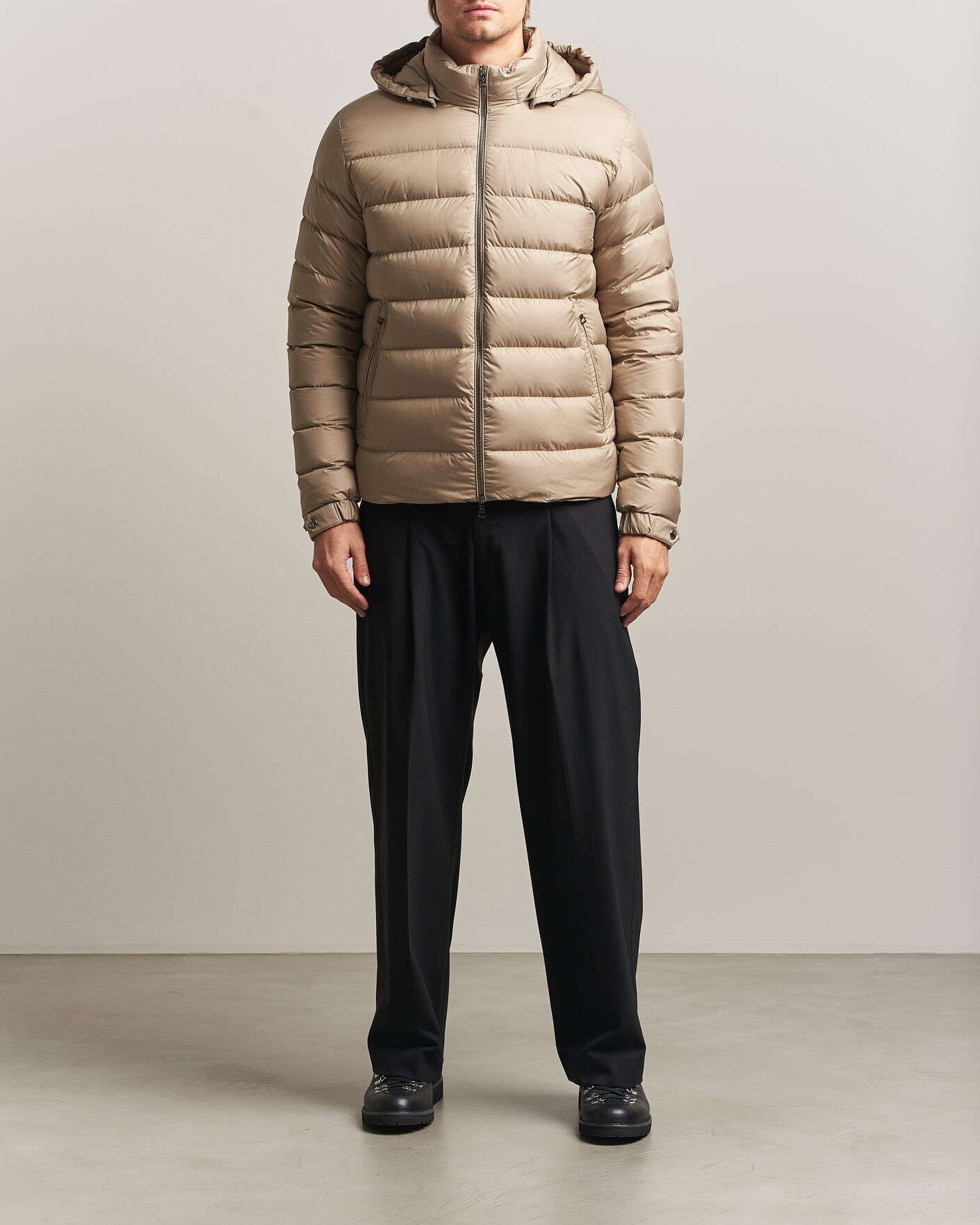 Heren | Jassen | Moncler | Arneb Hooded Down Jacket Brown