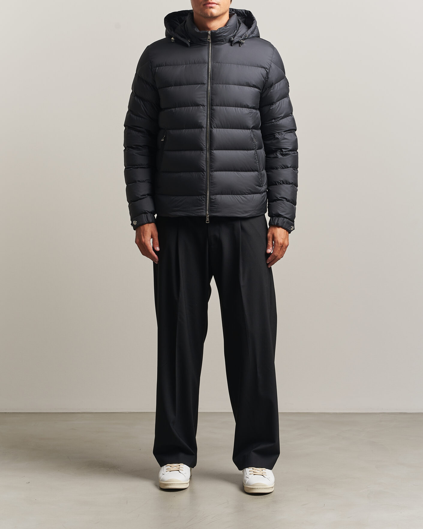 Heren | Jassen | Moncler | Arneb Hooded Down Jacket Black