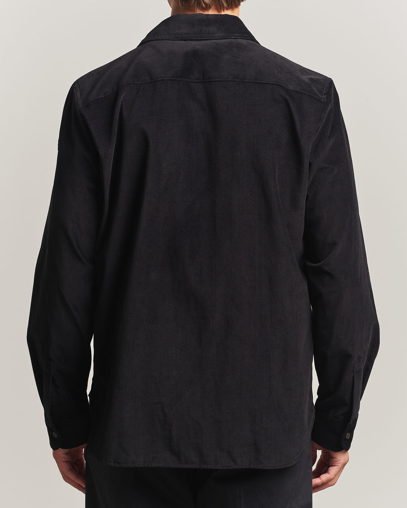Heren | Overhemden | Moncler | Corduroy Overshirt Black