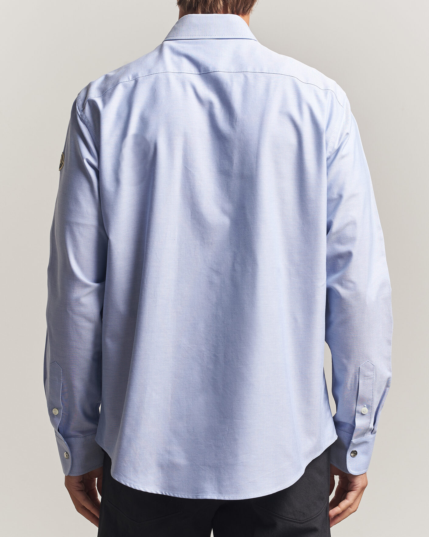 Heren | Overhemden | Moncler | Popeline Shirt Light Blue