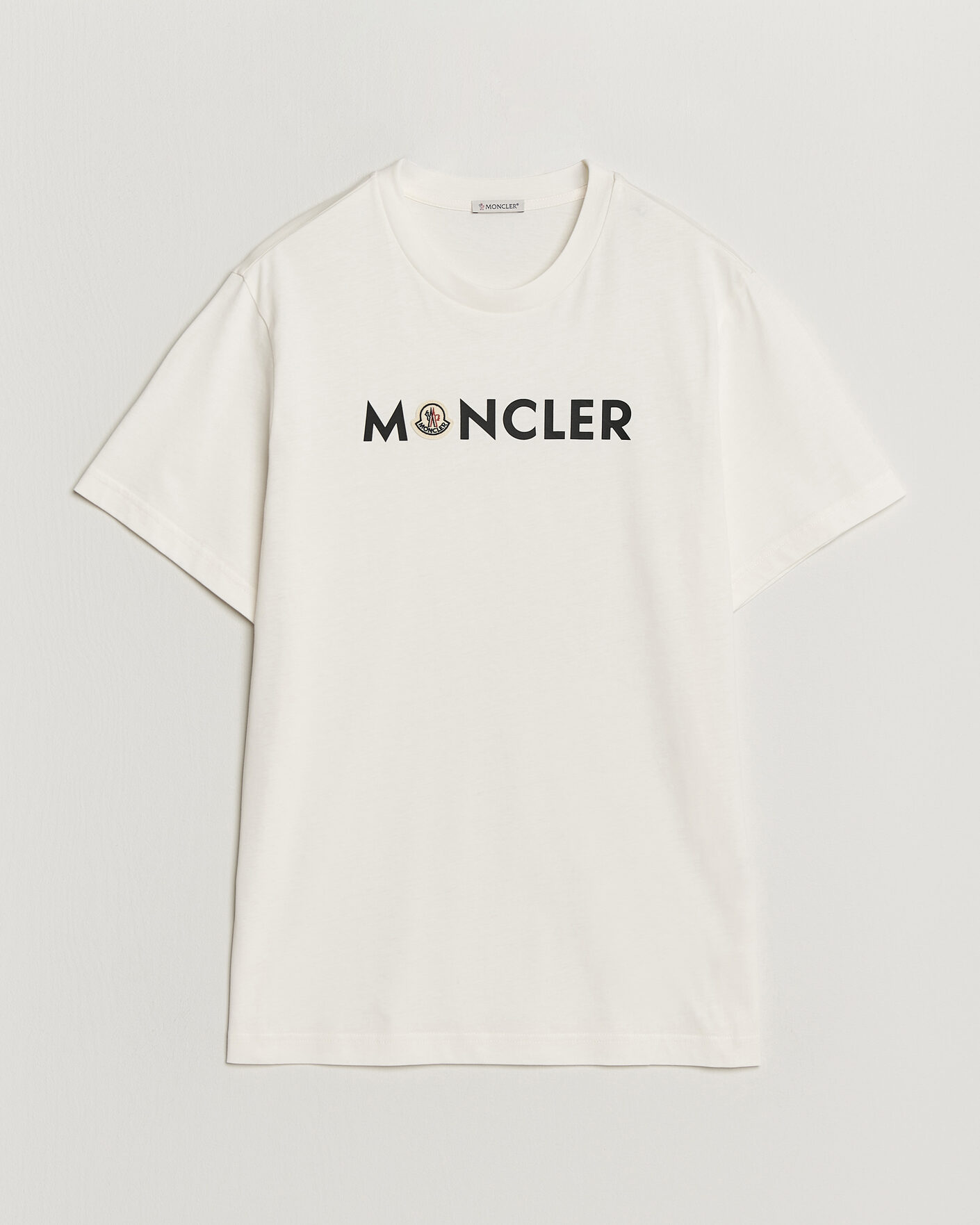 Heren | T-shirts | Moncler | Logo Lettering T-Shirts White