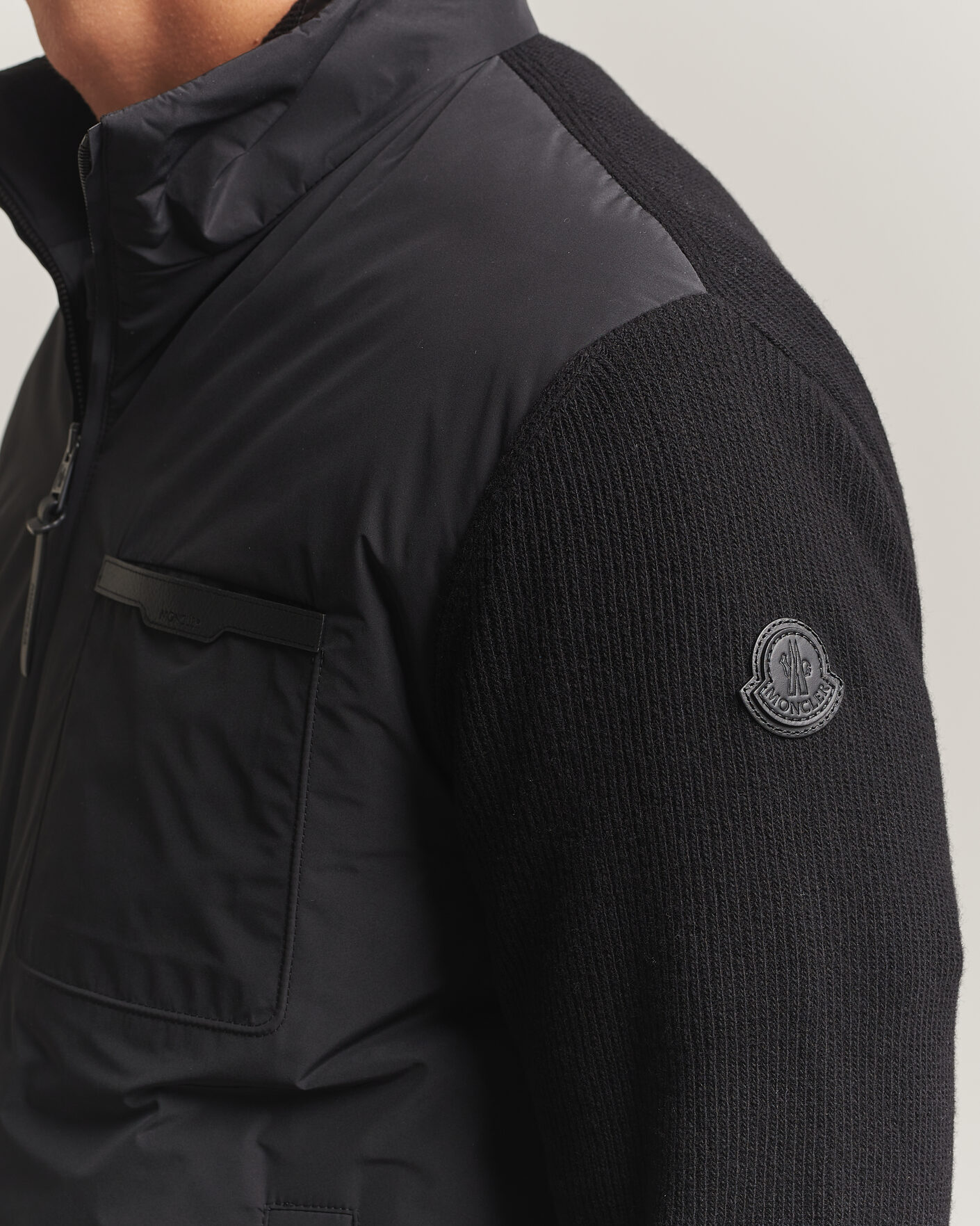 Heren | Jassen | Moncler | Hybrid Jacket Black