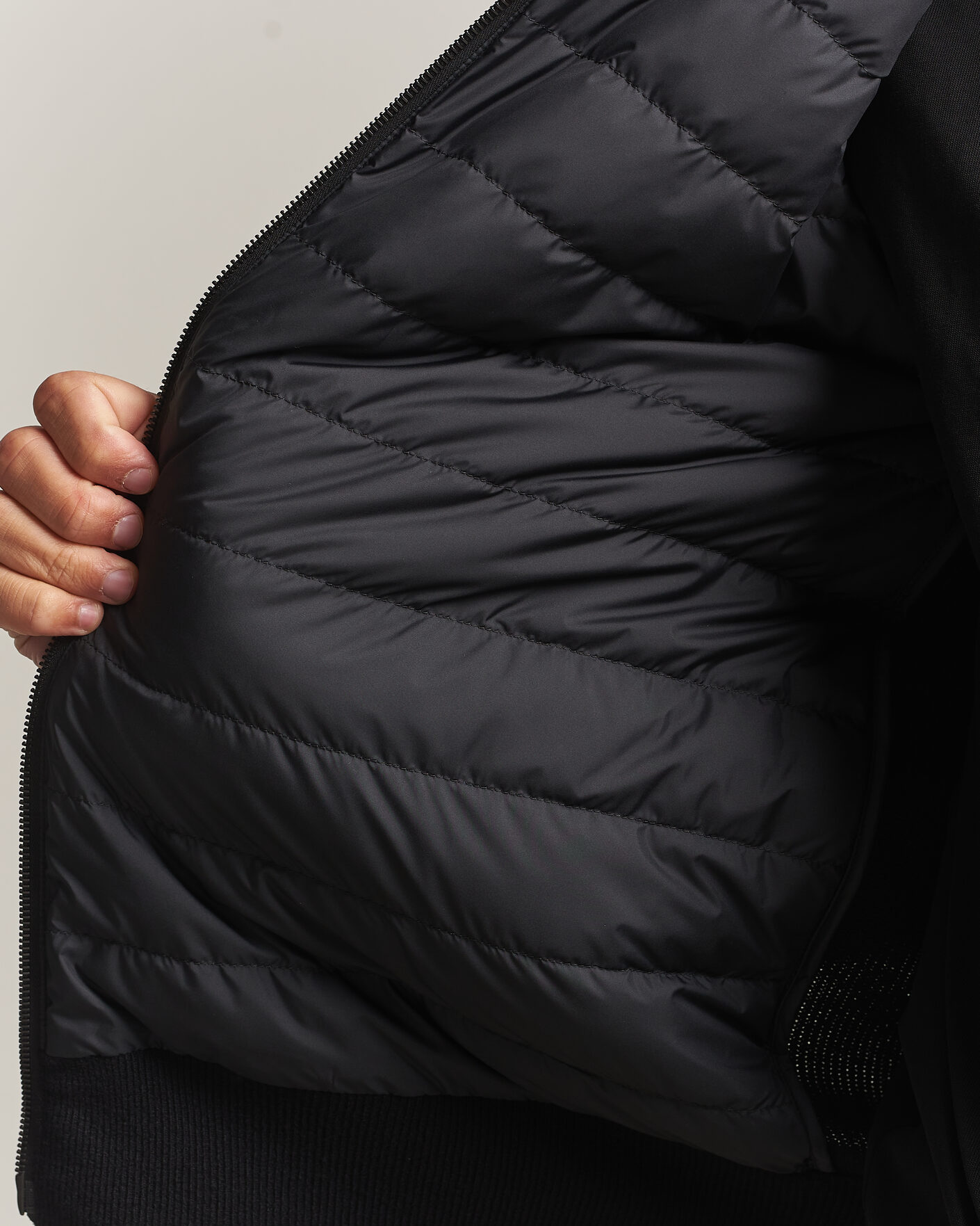 Heren | Jassen | Moncler | Hybrid Jacket Black