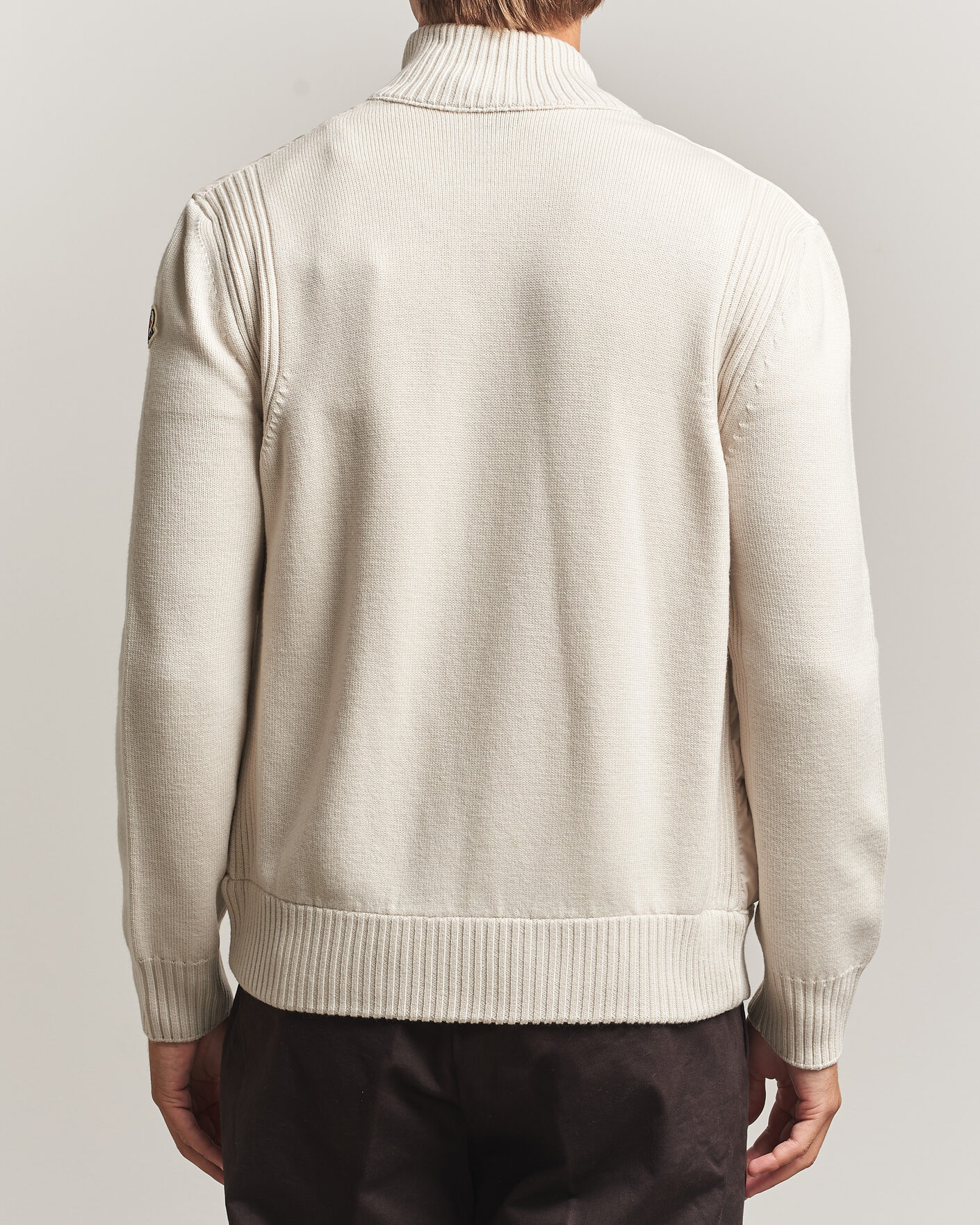 Heren | Jassen | Moncler | Padded Hybrid Jacket Grey
