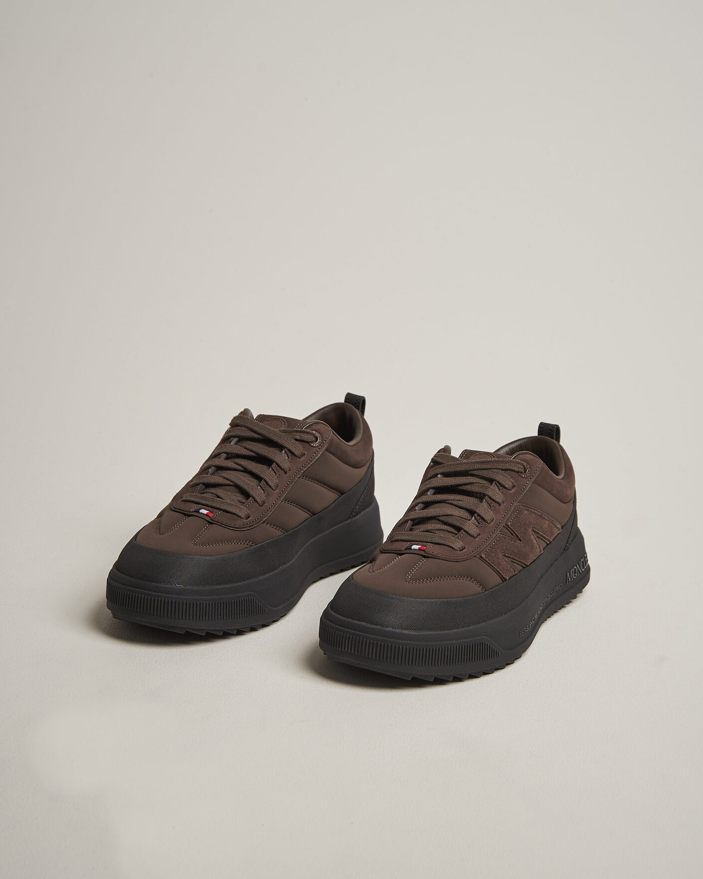 Heren | Sneakers | Moncler | Altive Low Top Sneakers Dark Brown