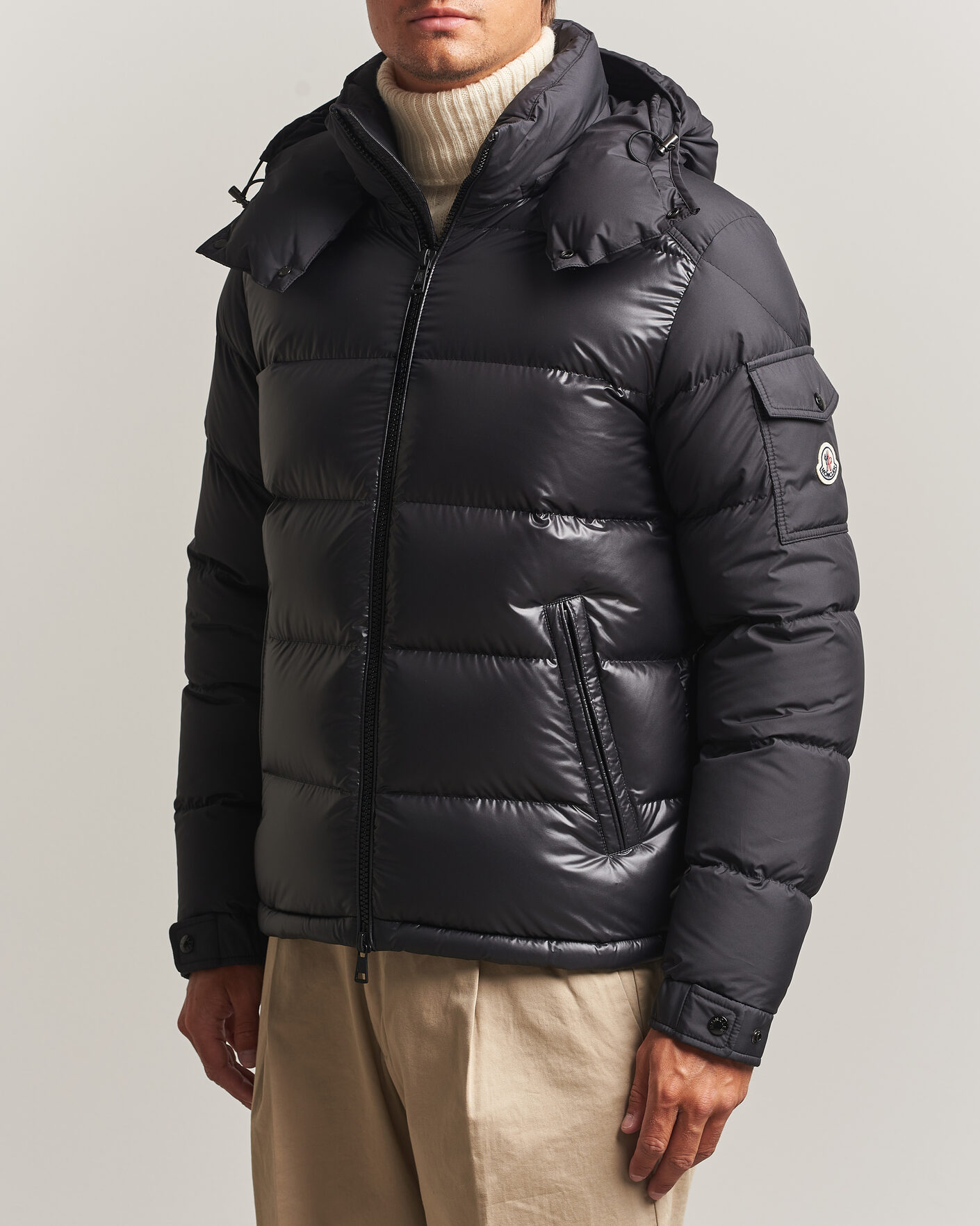 Heren | Jassen | Moncler | Maya Bi-Material Jacket Black