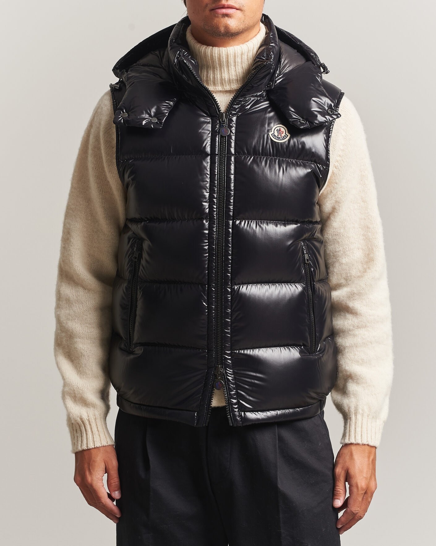 Heren | Gilets | Moncler | Bormes Down Vest Black