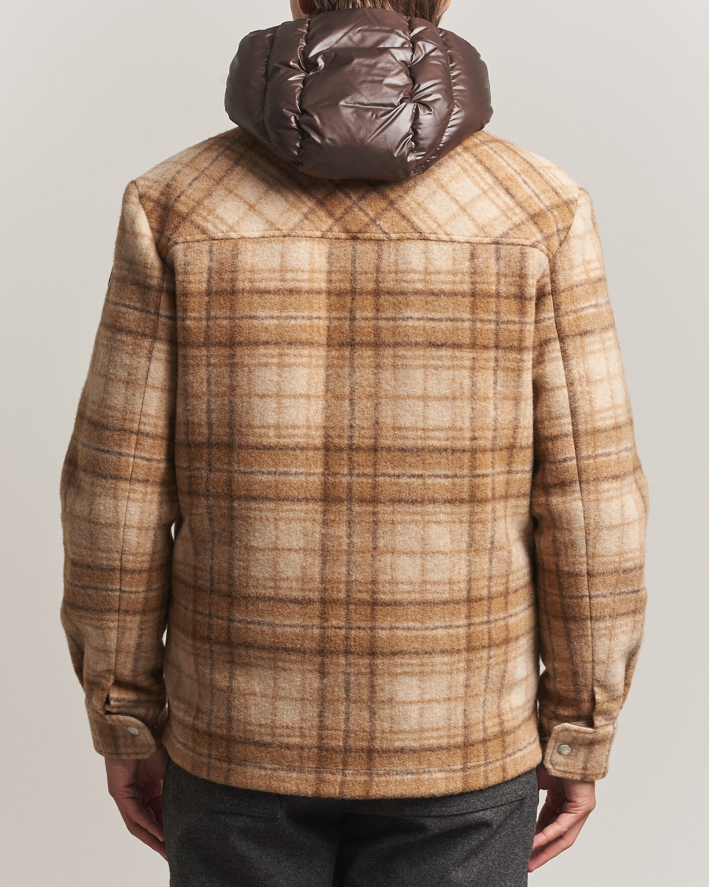Heren | Jassen | Moncler | Nyvalin Shirt Jacket Brown Check