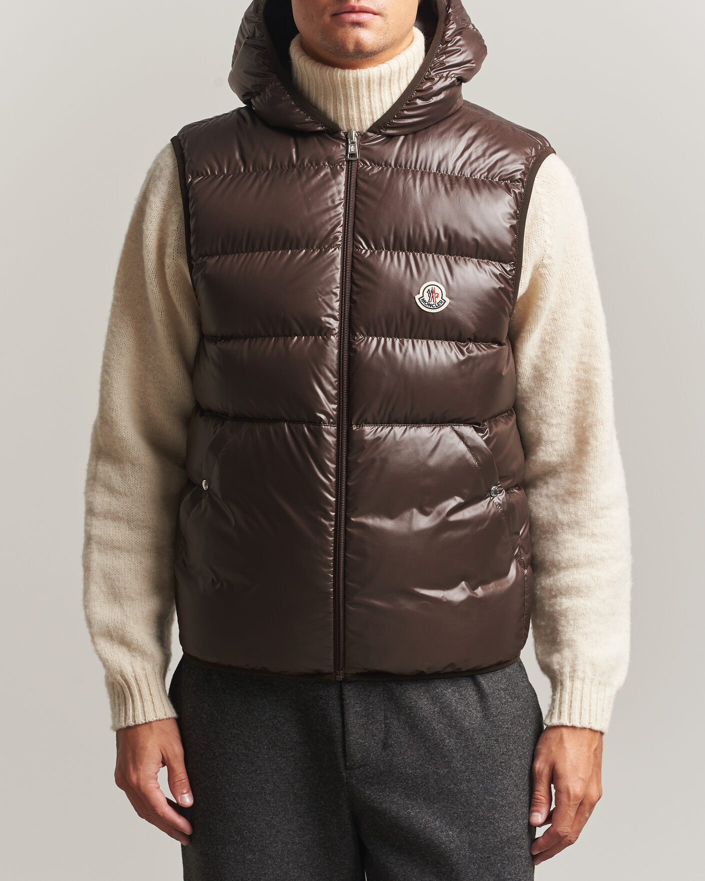 Heren | Jassen | Moncler | Nyvalin Shirt Jacket Brown Check