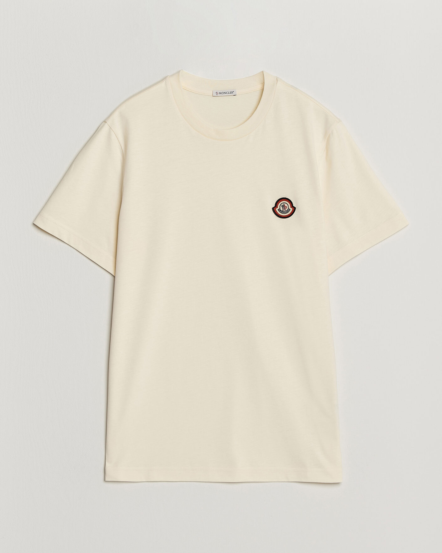 Heren | T-shirts | Moncler | Logo T-Shirt Off White