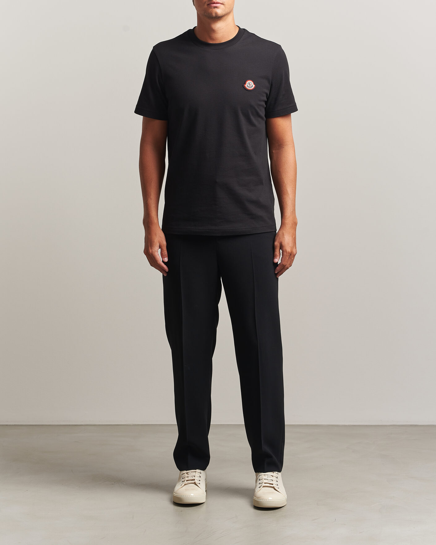 Heren | T-shirts | Moncler | Logo T-Shirt Black