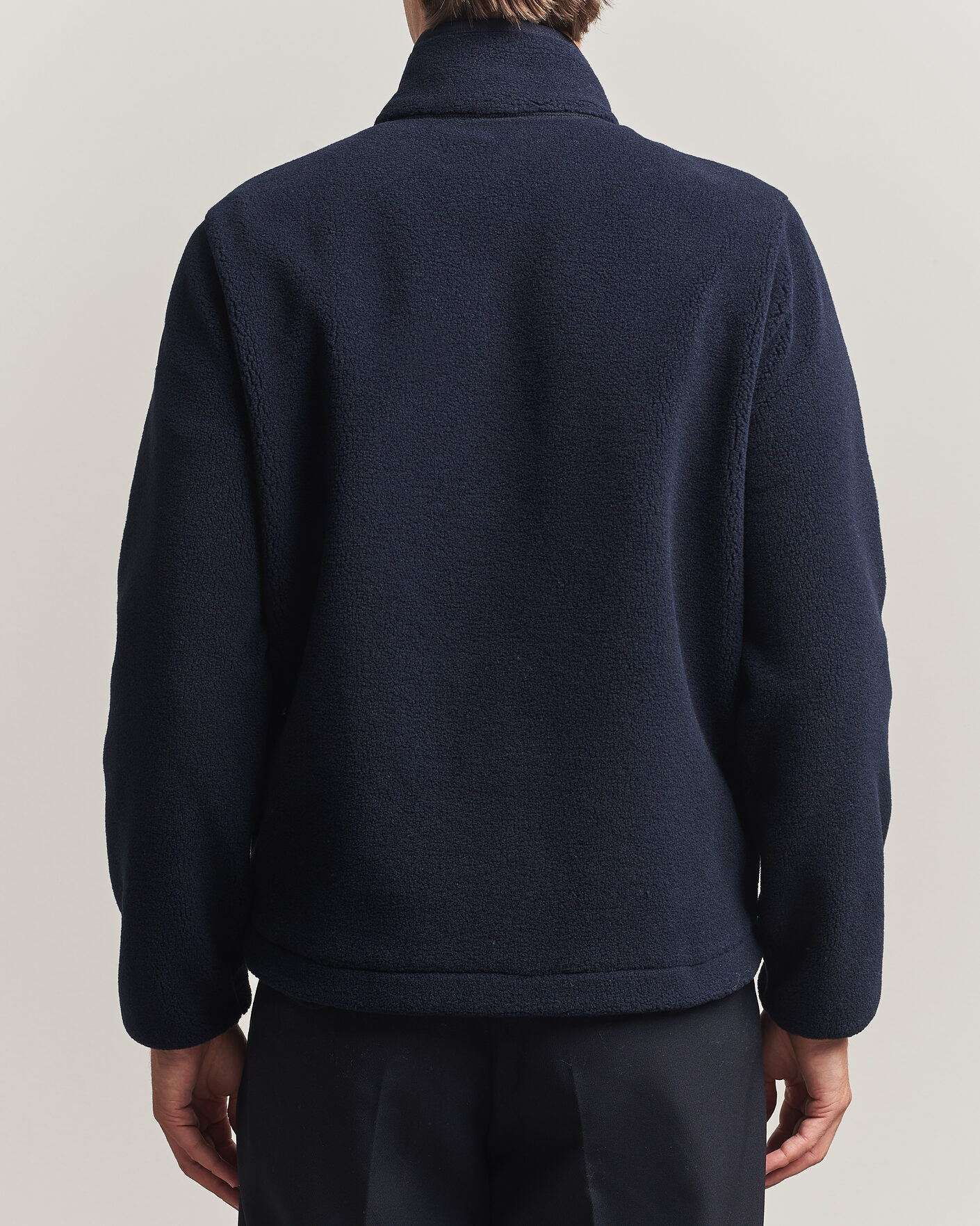 Heren | Truien | Moncler | Full Zip Fleece  Navy