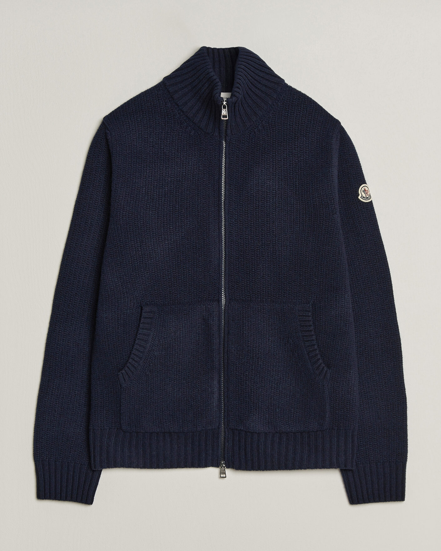 Heren | Truien | Moncler | Full Zip Cardigan Navy