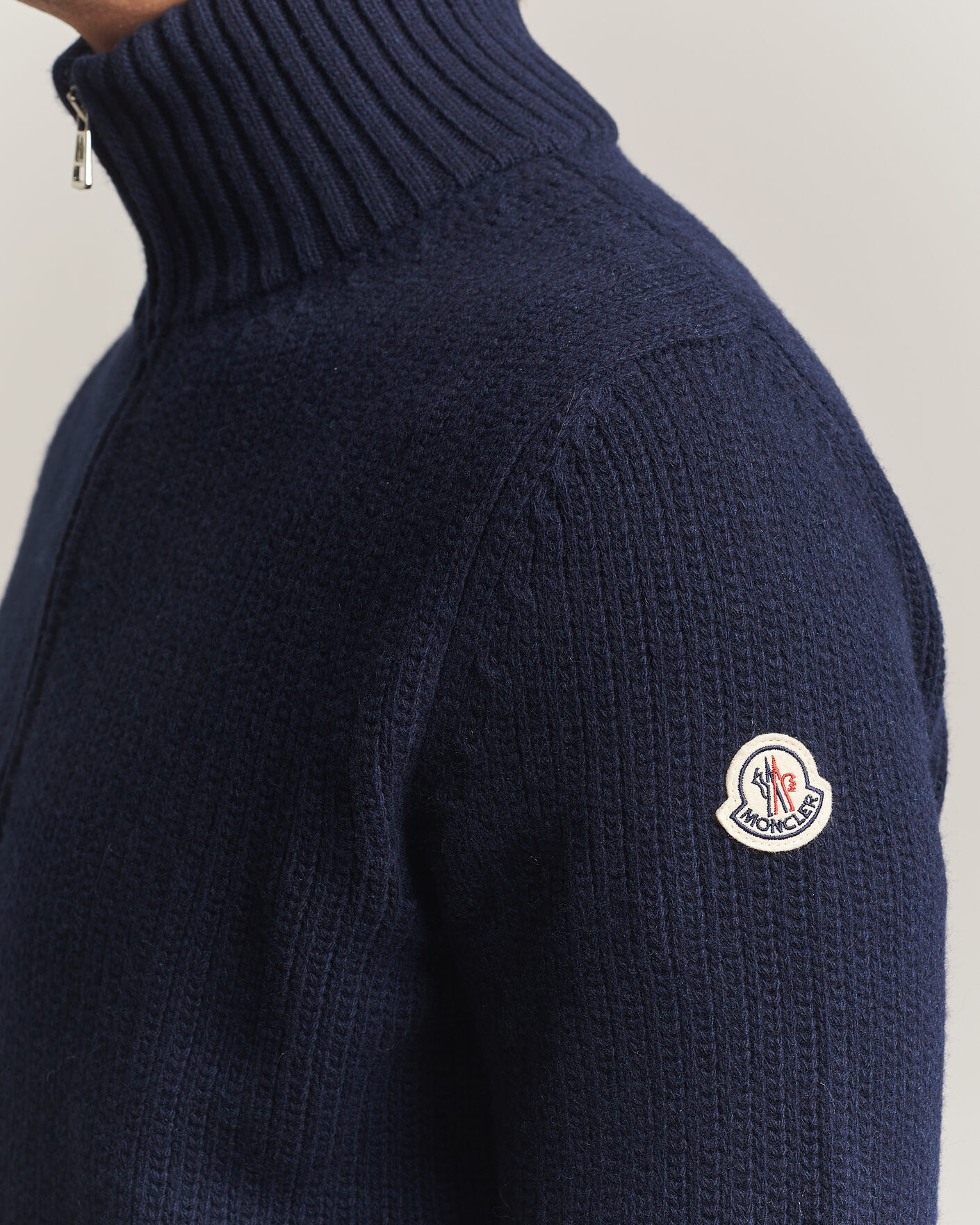 Heren | Truien | Moncler | Full Zip Cardigan Navy