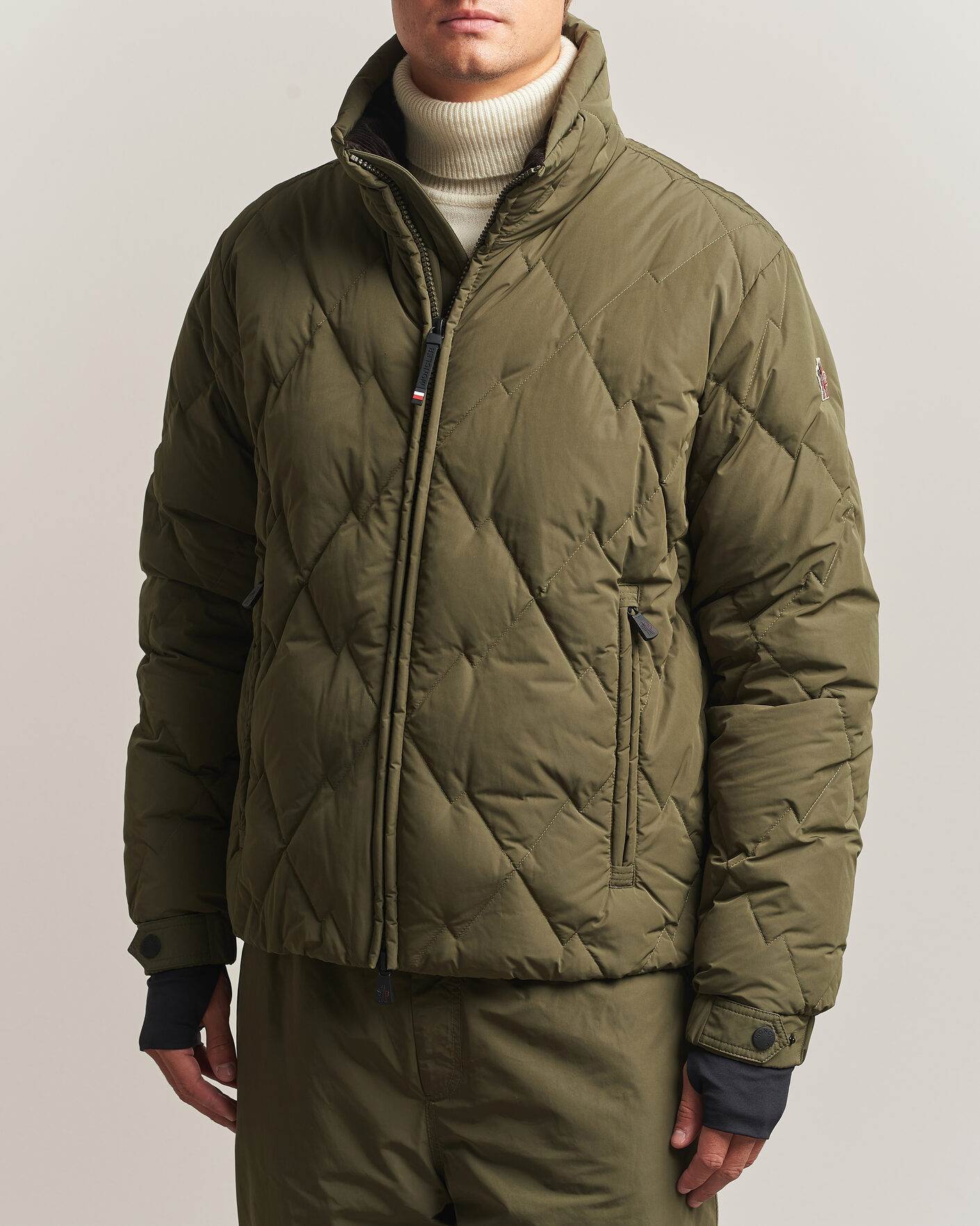 Heren | Jassen | Moncler Grenoble | Bramas Quilted Jacket Olive