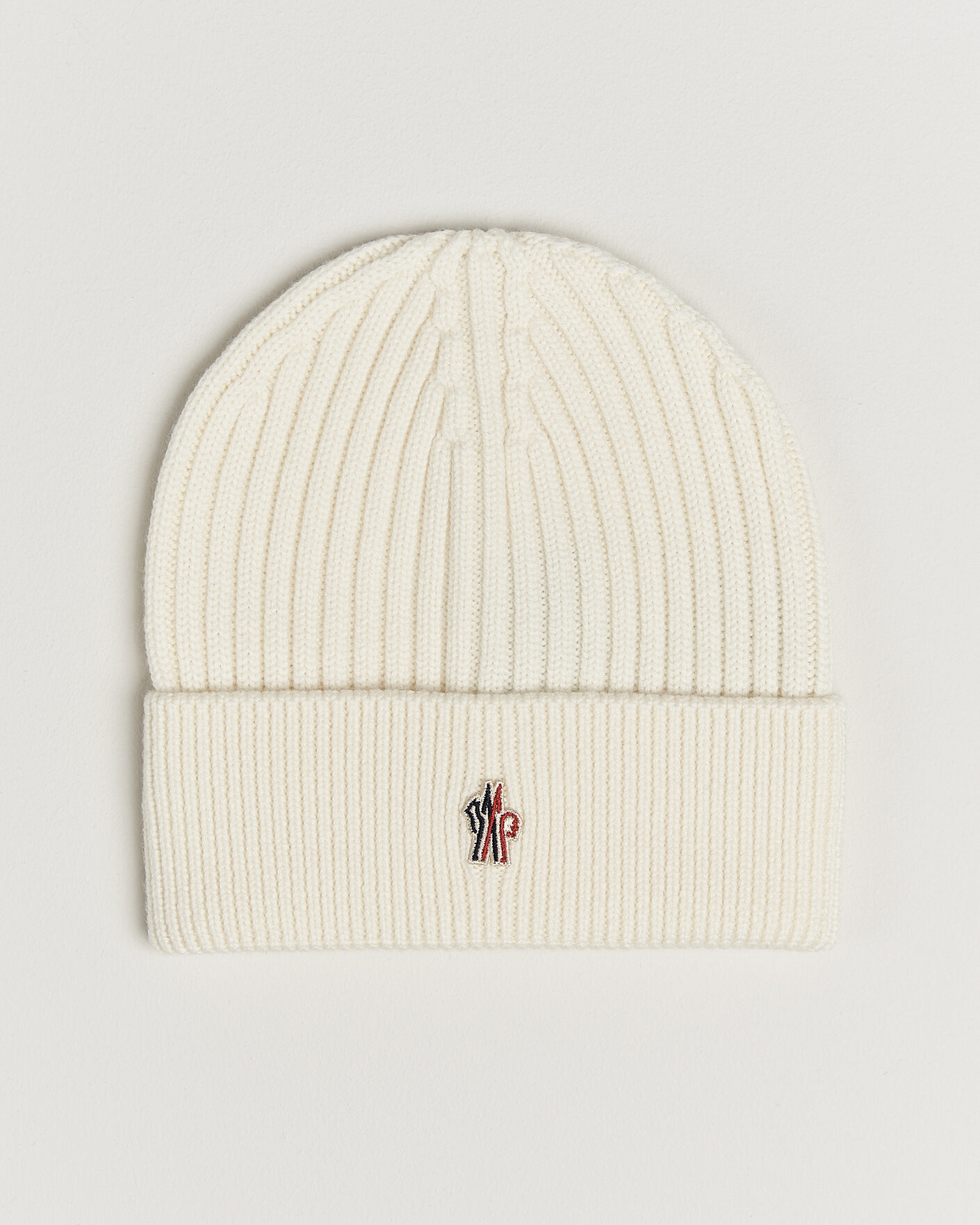 Heren | Mutsen | Moncler Grenoble | Rib Wool Beanie Off White