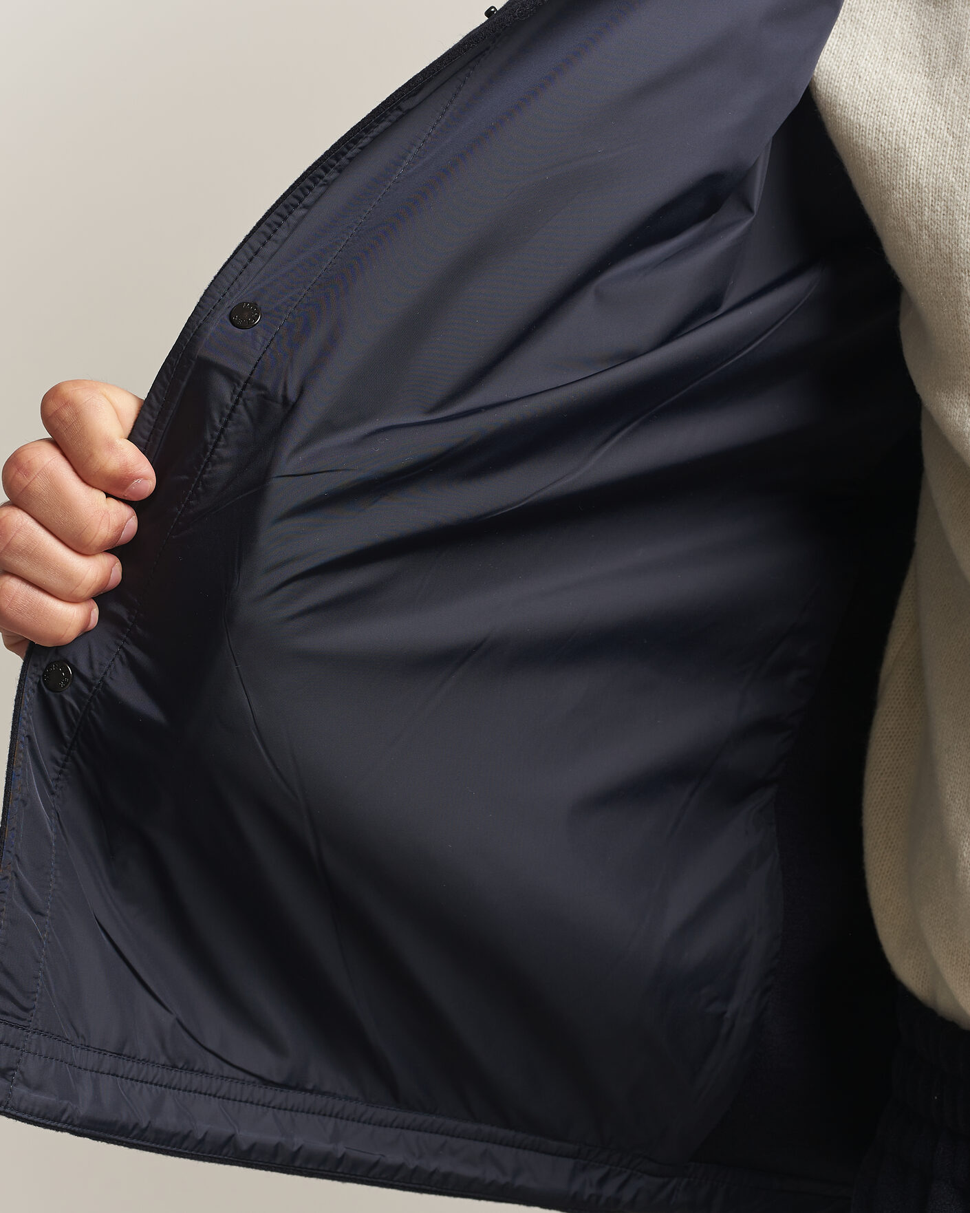 Heren | Jassen | Moncler Grenoble | Brushed Shirt Jacket Navy