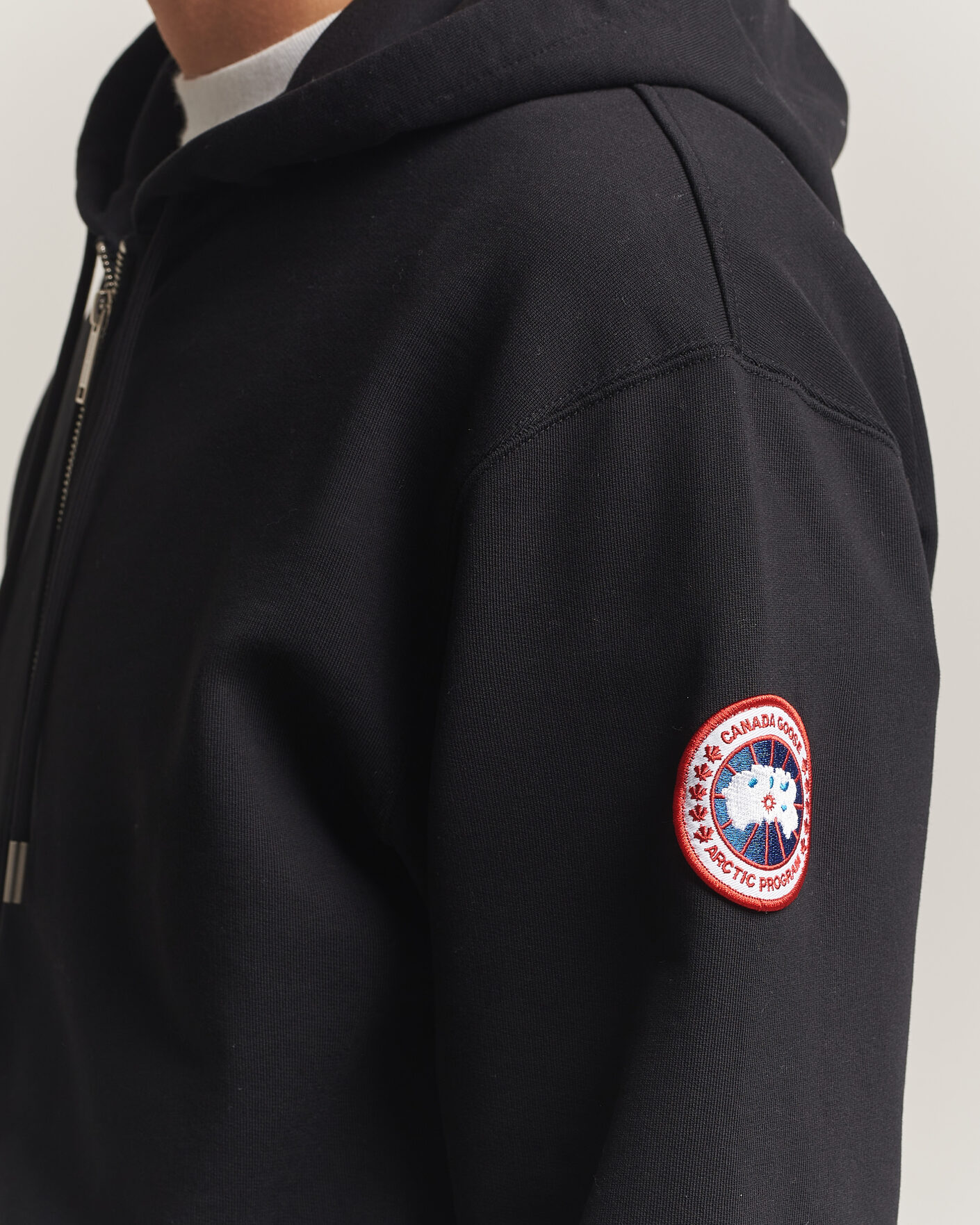 Heren | Truien | Canada Goose | Loon Full Zip Hoodie Black
