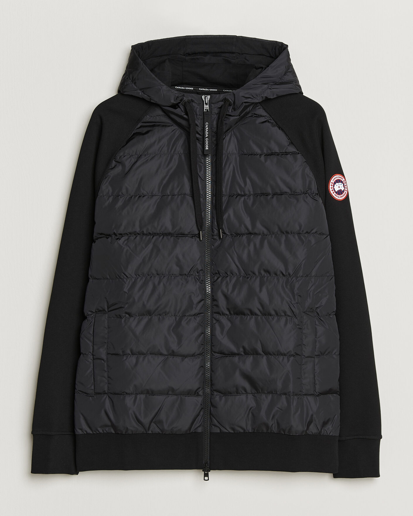 Heren | Jassen | Canada Goose | Hybridge Huron Full Zip Hoody Black