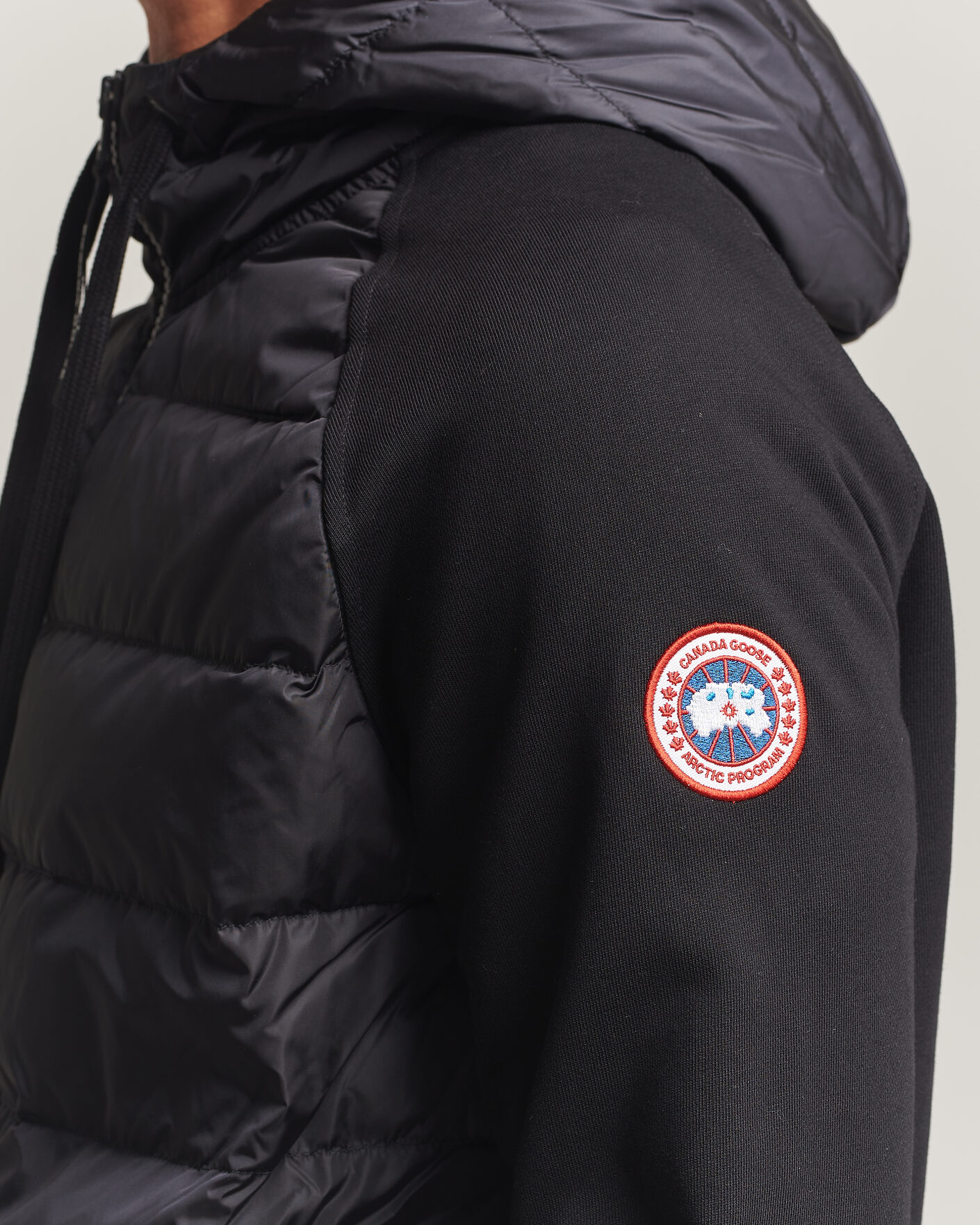 Heren | Jassen | Canada Goose | Hybridge Huron Full Zip Hoody Black