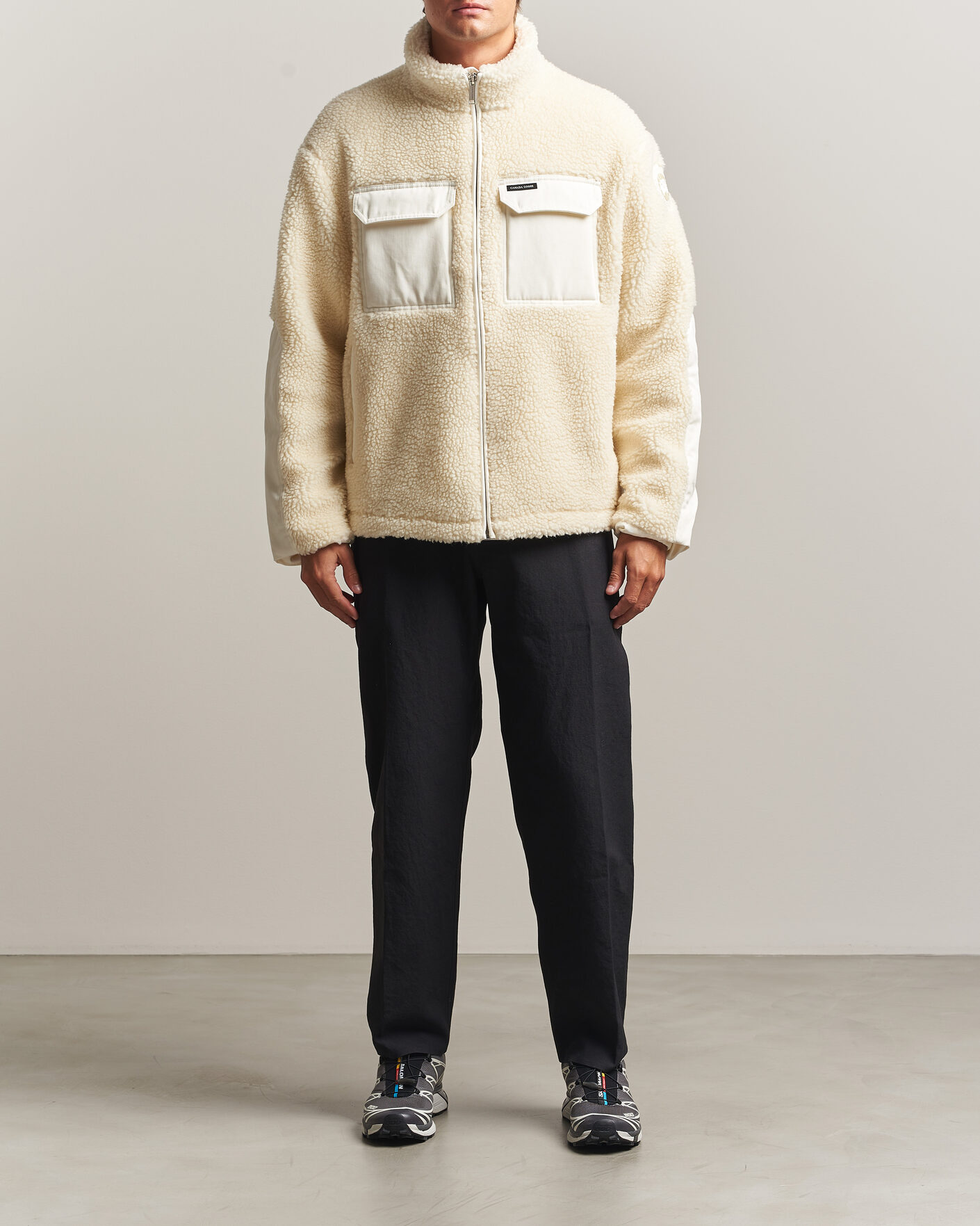 Heren | Jassen | Canada Goose | Harrier Fleece Jacket Bone