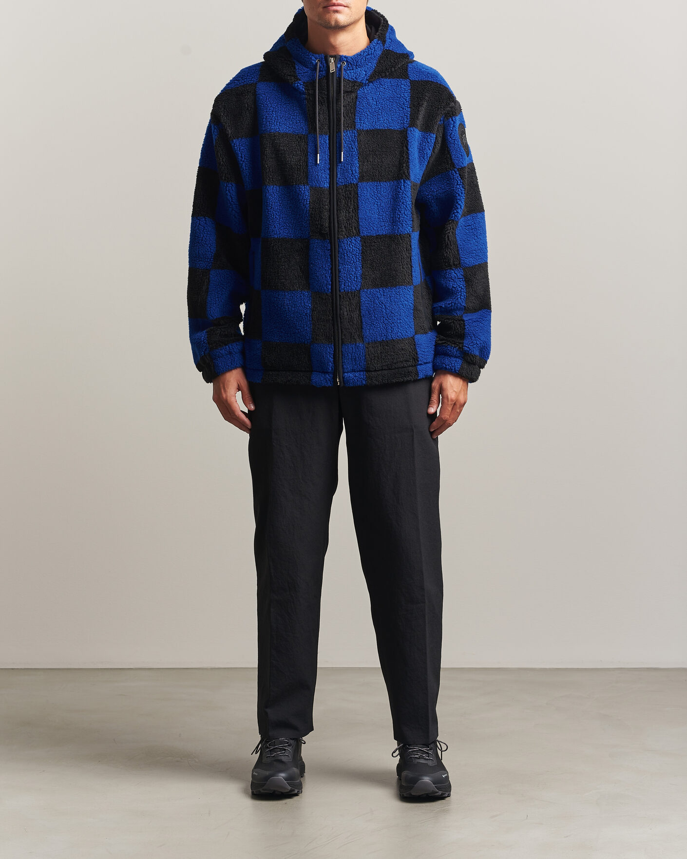 Heren | Jassen | Canada Goose | Harrier Fleece Hoodie Azurite Blue