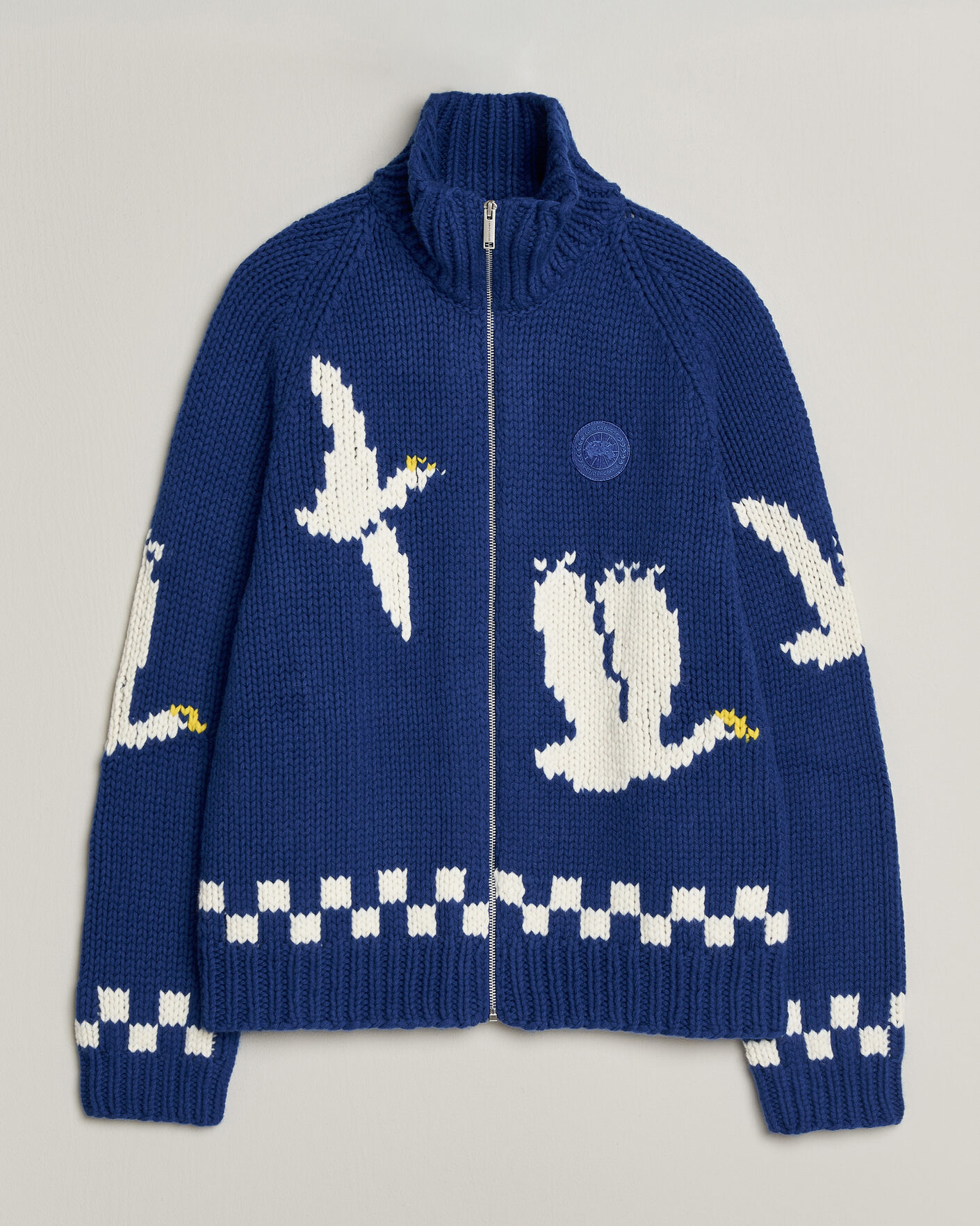 Heren | Truien | Canada Goose | Moisie Knit Jacket Arctic Goose