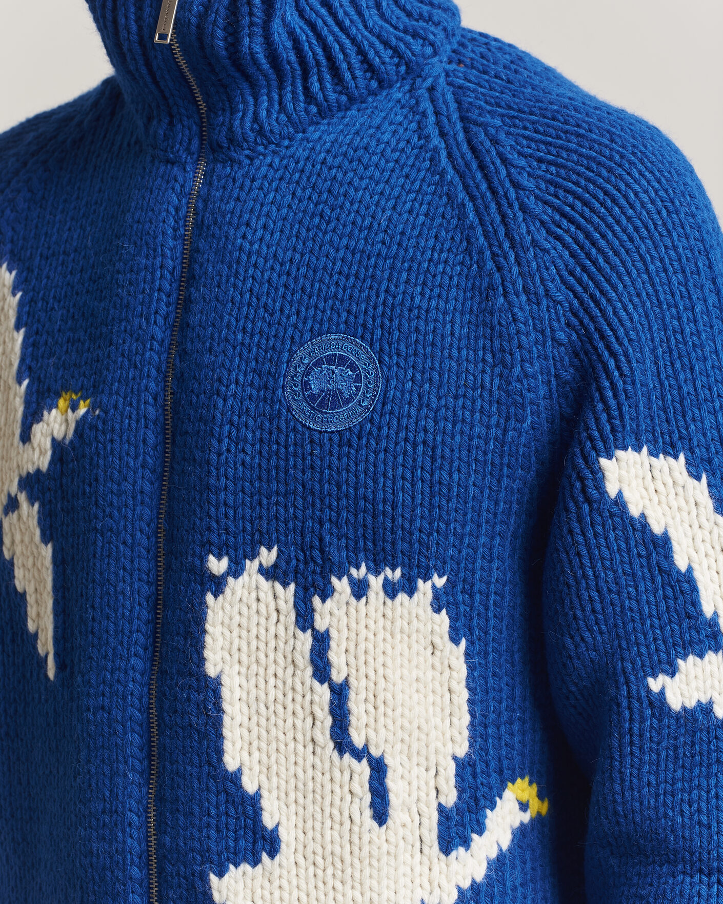 Heren | Truien | Canada Goose | Moisie Knit Jacket Arctic Goose