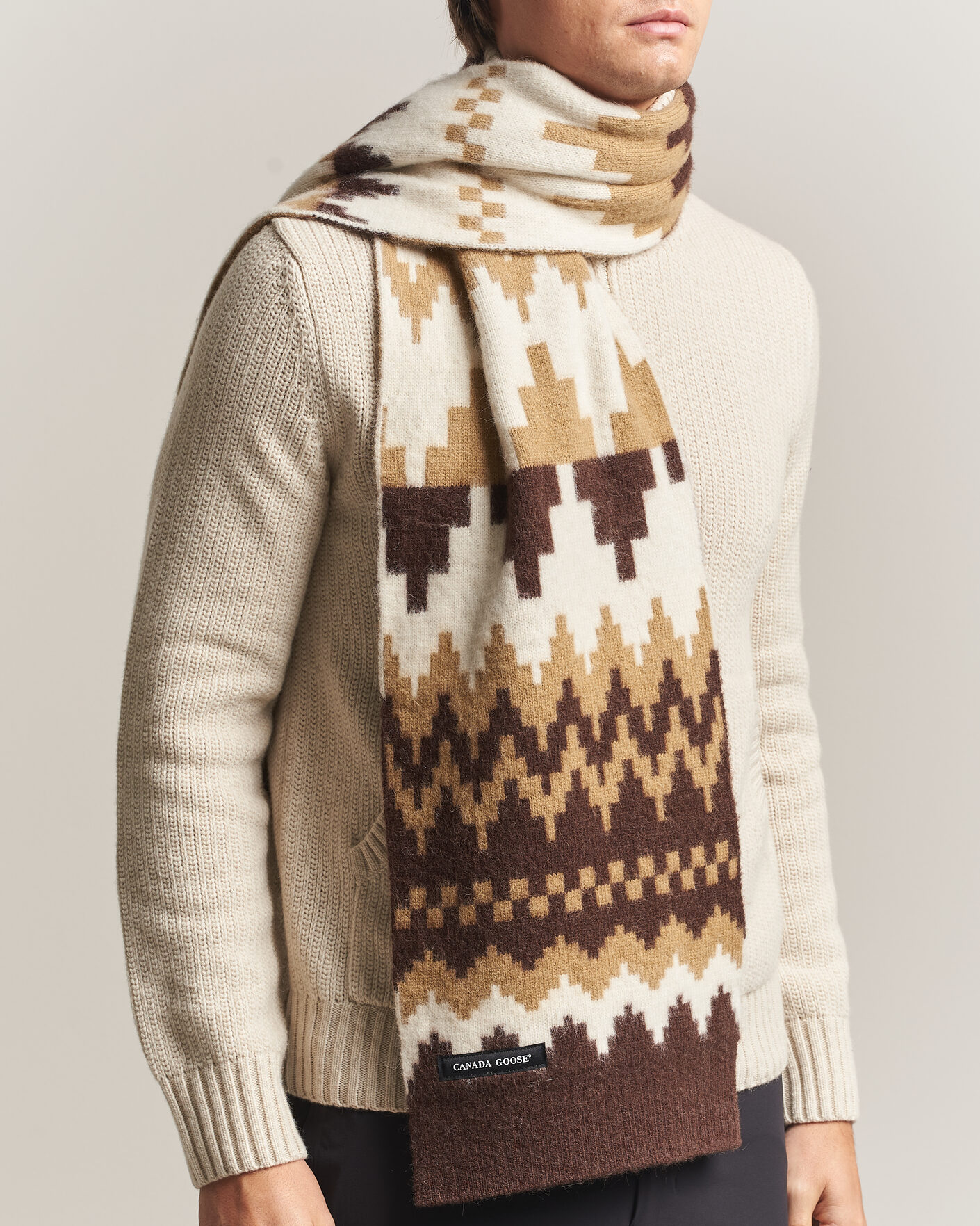 Heren | Sjaals | Canada Goose | Fair Isle Scarf Glacier Woods